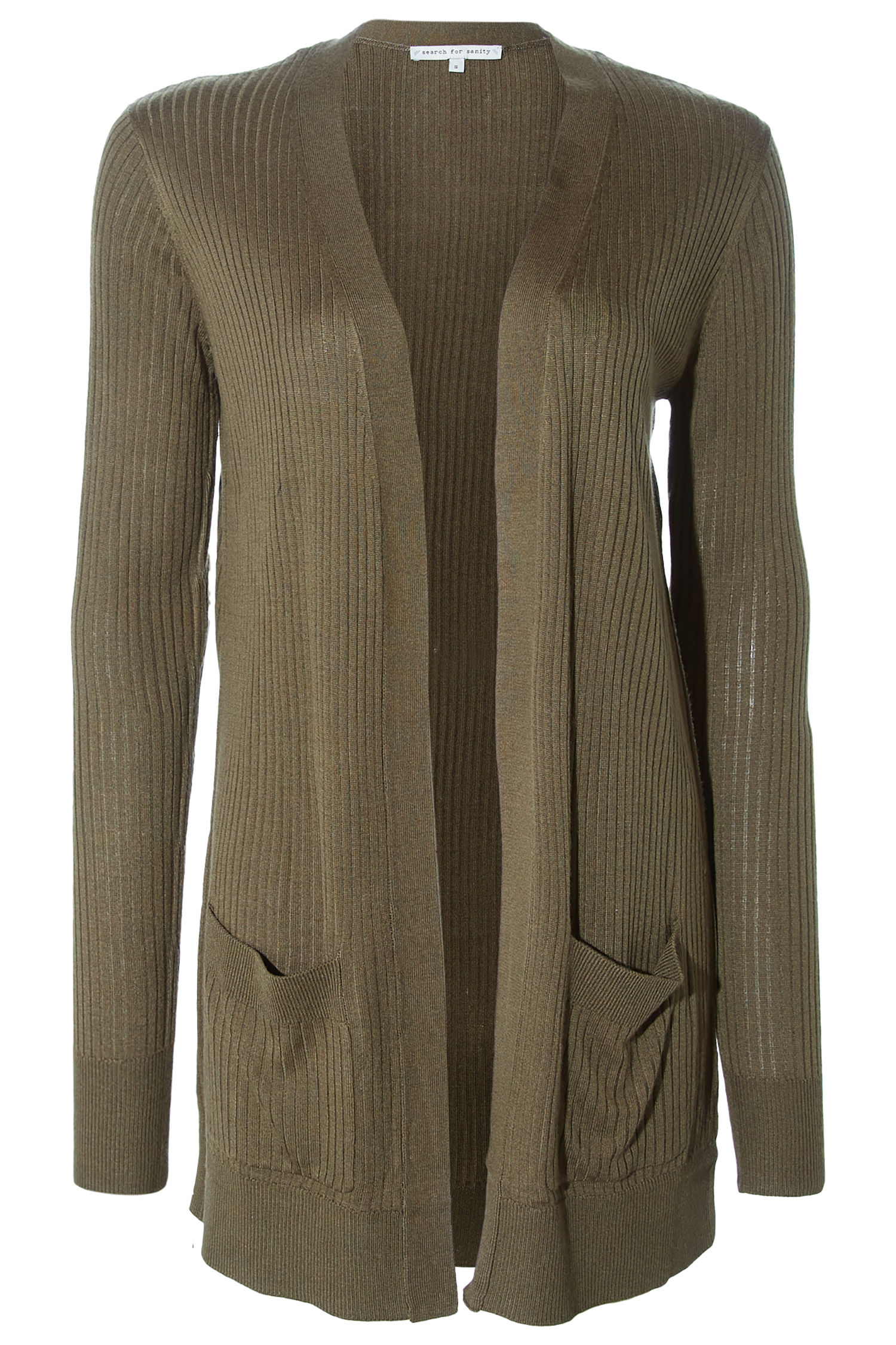 Lightweight Open Front Cardigan