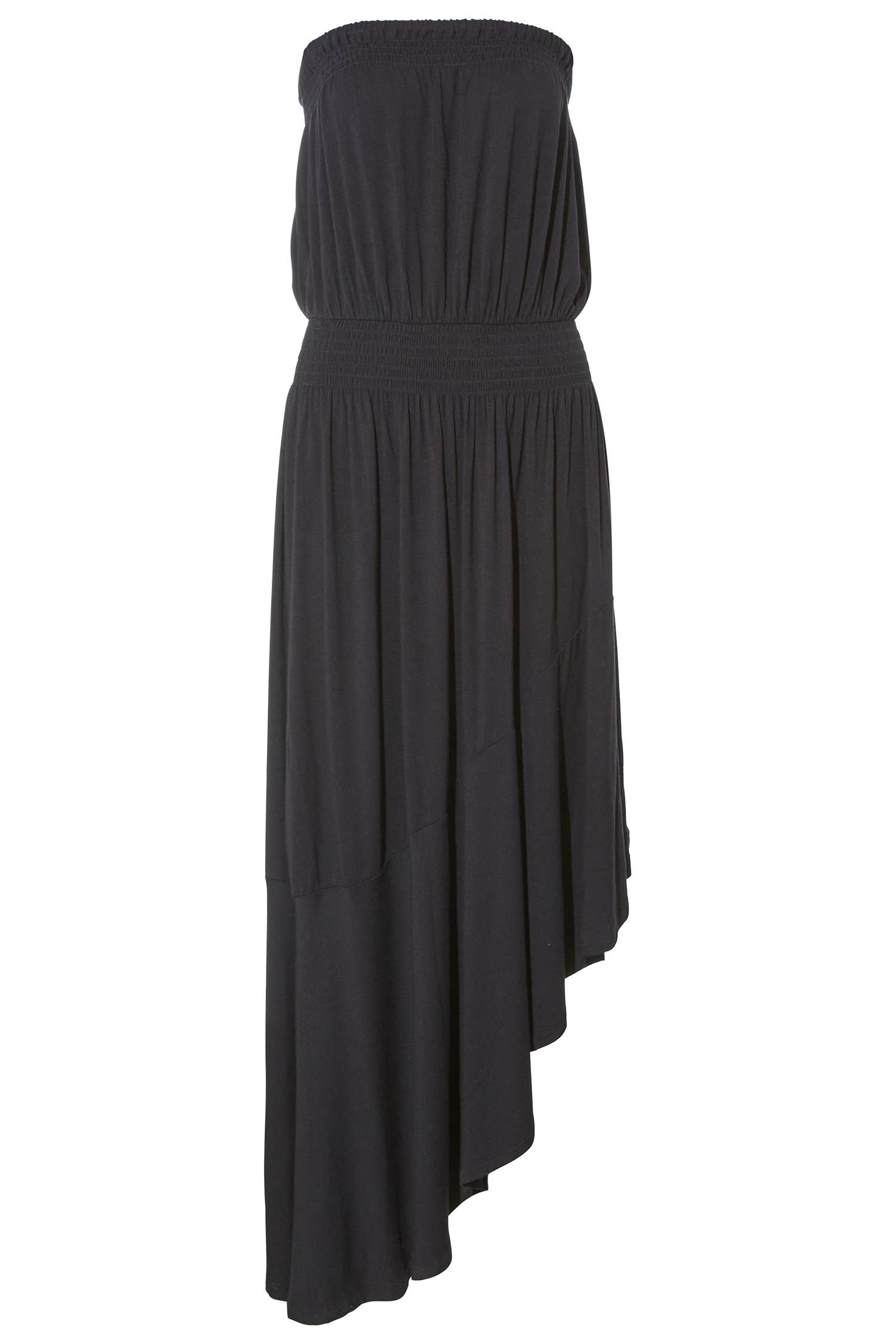 Sleeveless Asymmetrical Midi Dress