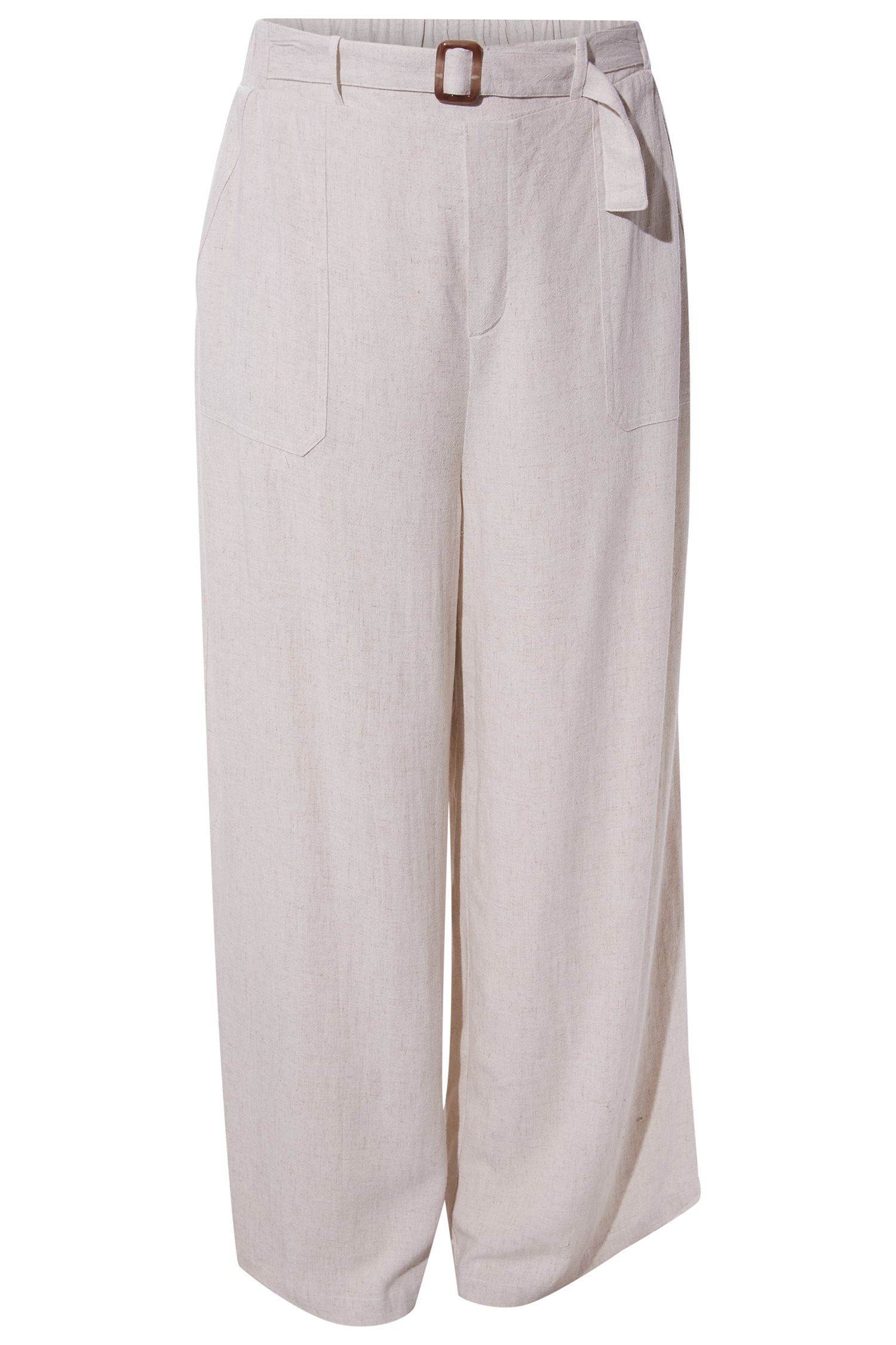 Belted Wide Leg Pants