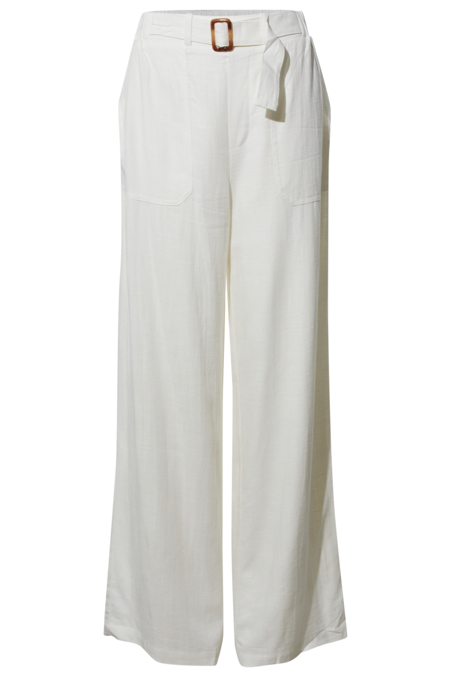 Belted Wide Leg Pants