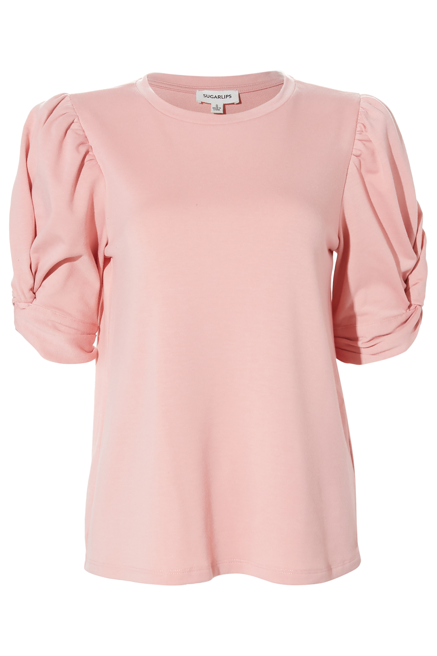 Ruched Puff Sleeve Top