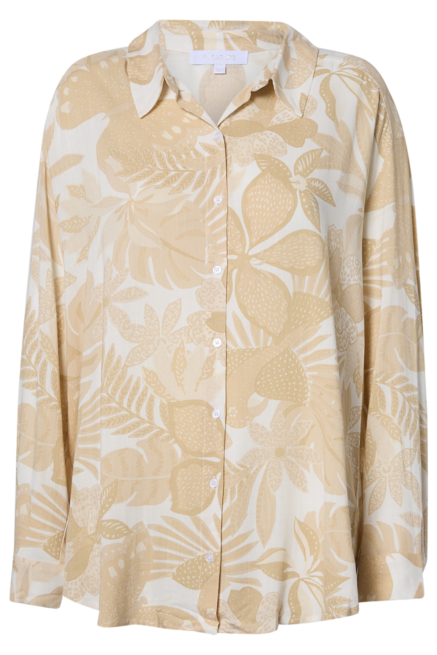 Printed Button Up Shirt