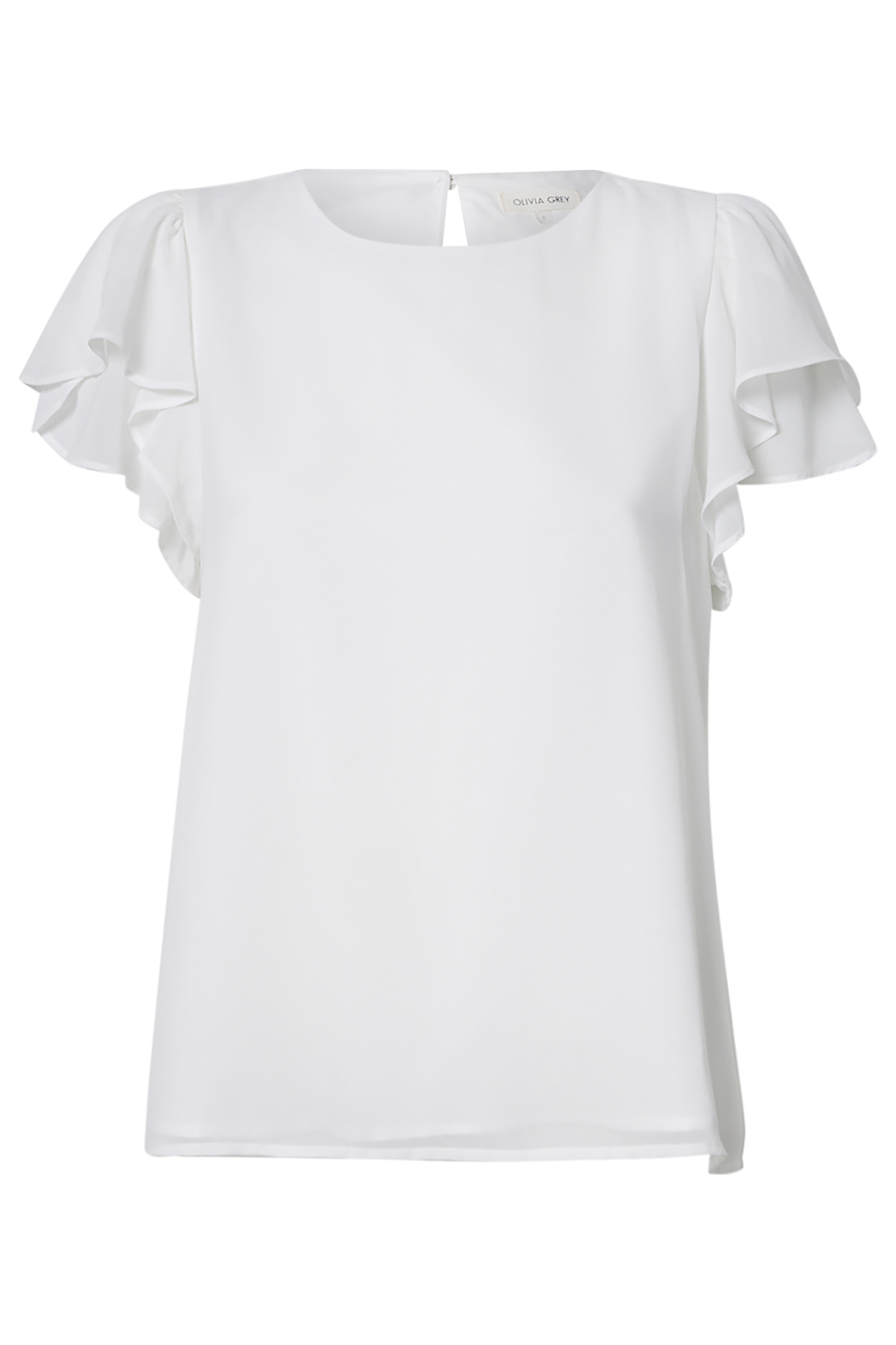 Short Sleeve Ruffle Top