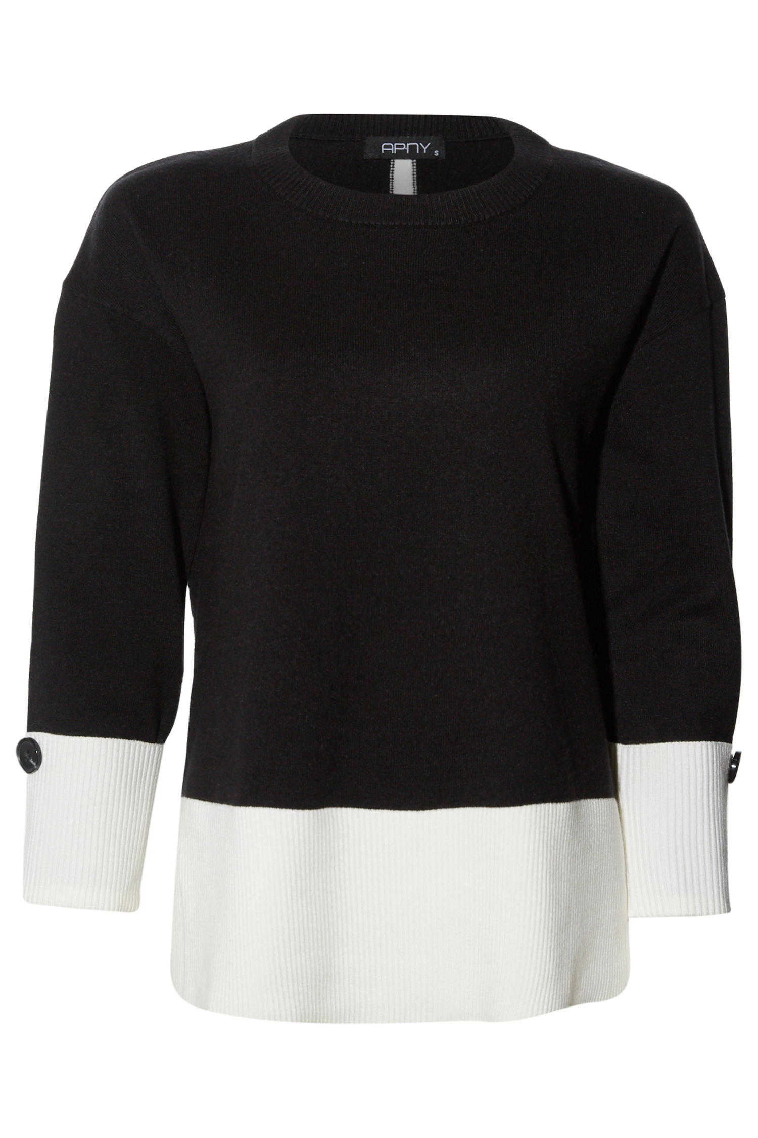 Color Block Long Sleeve Top