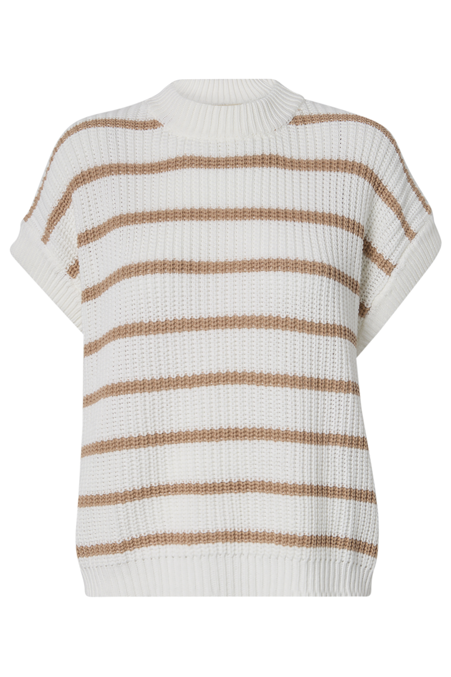 Mock Neck Crochet Top