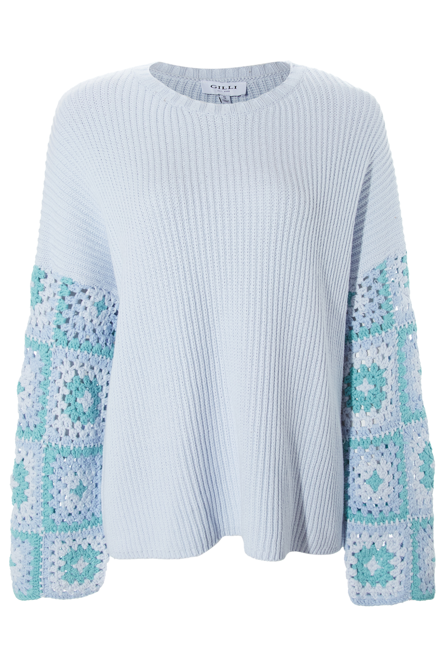 Crochet Sleeve Sweater
