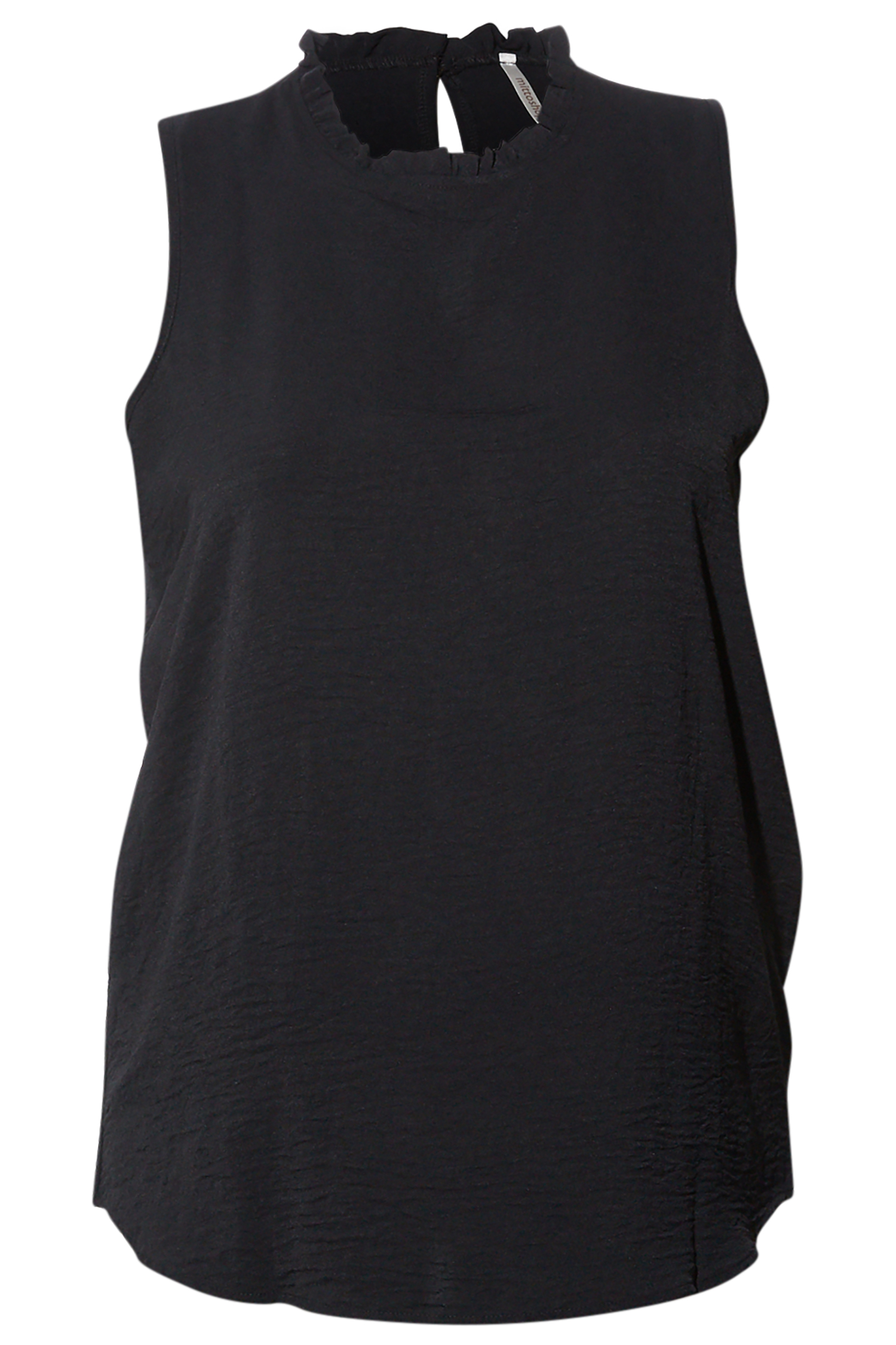 Mock Neck Sleeveless Top