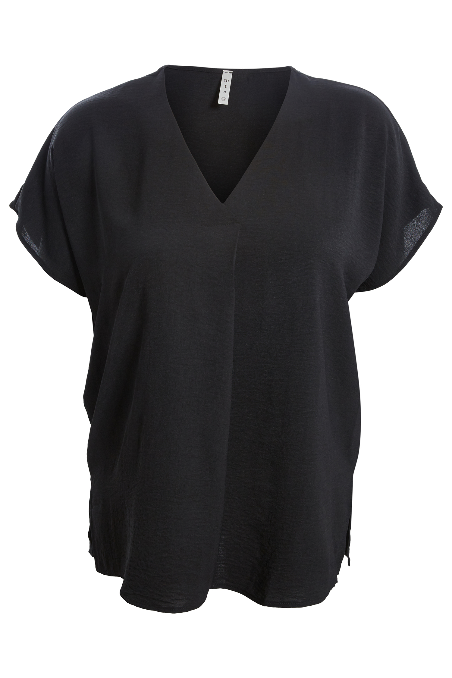 V Neck Short Sleeve Top