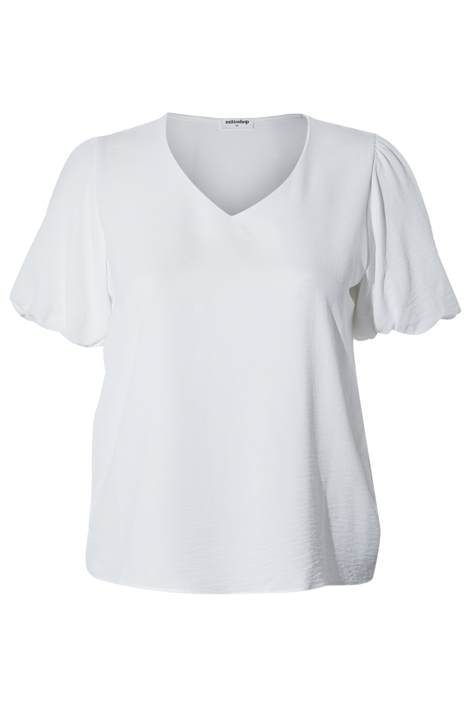 Airflow V-Neck Bubble Top