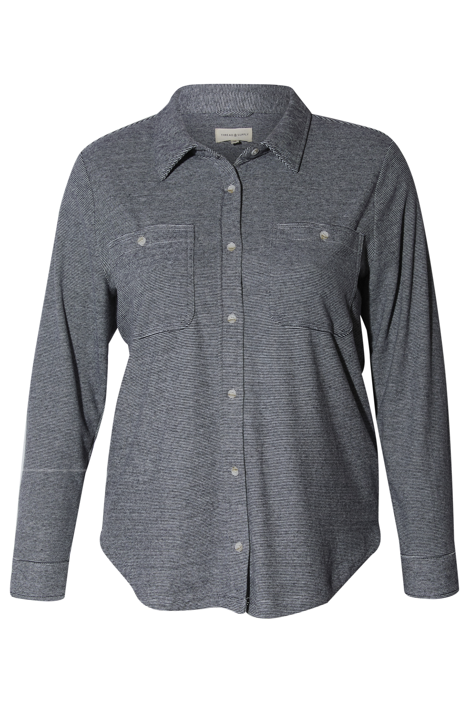 Thread & Supply Button Front Top