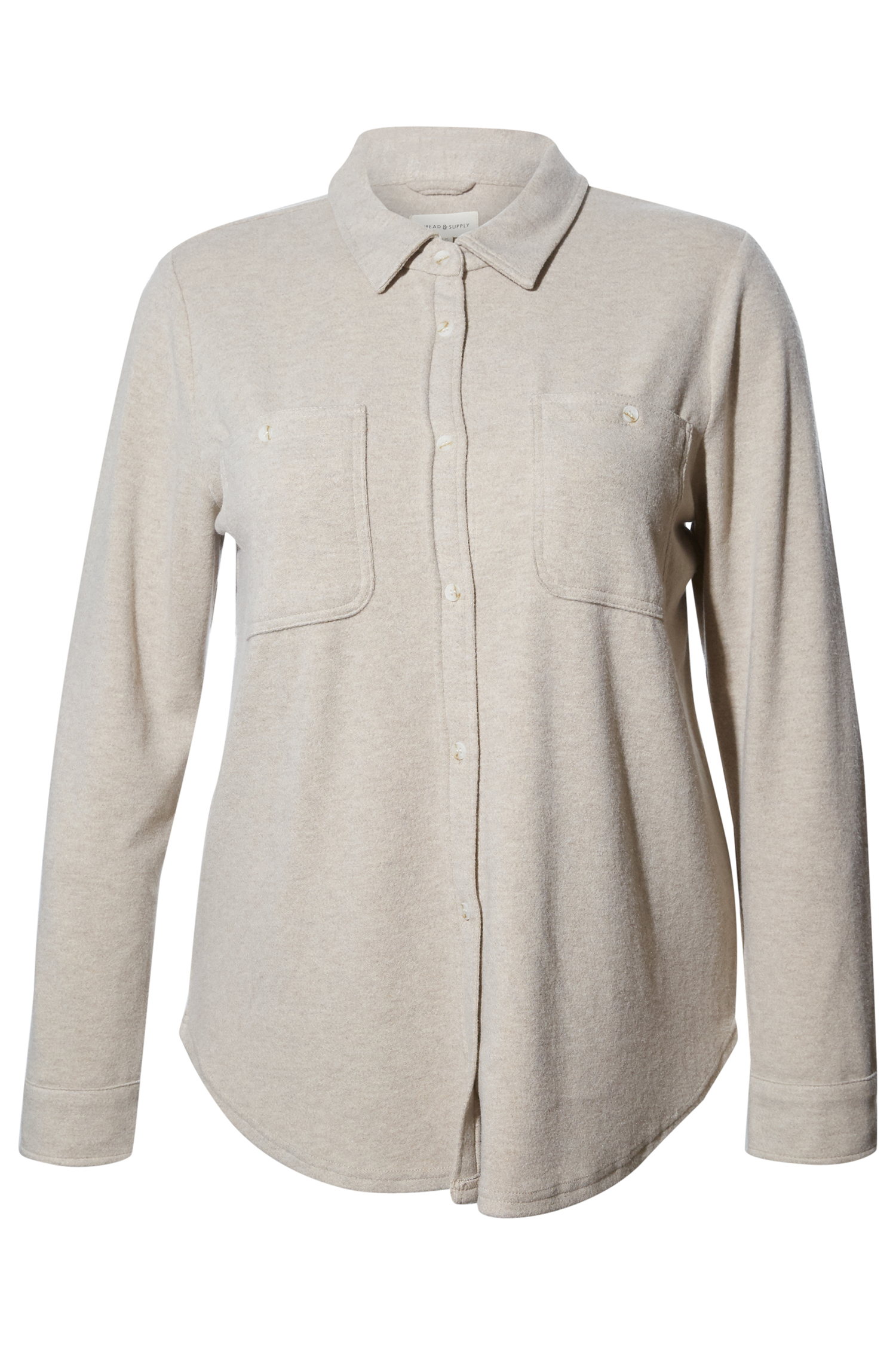 Thread & Supply Button Front Top