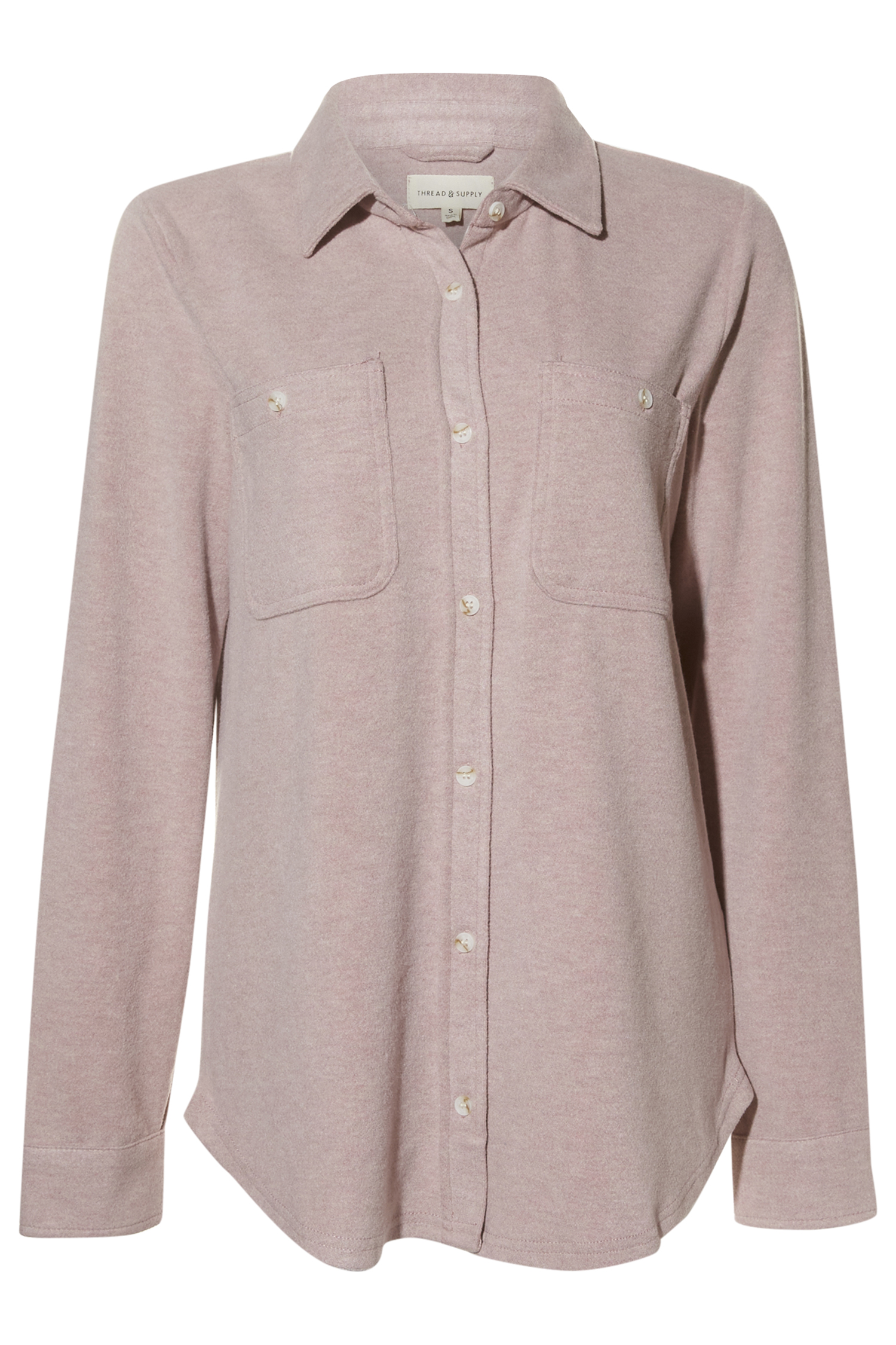 Thread & Supply Button Front Top