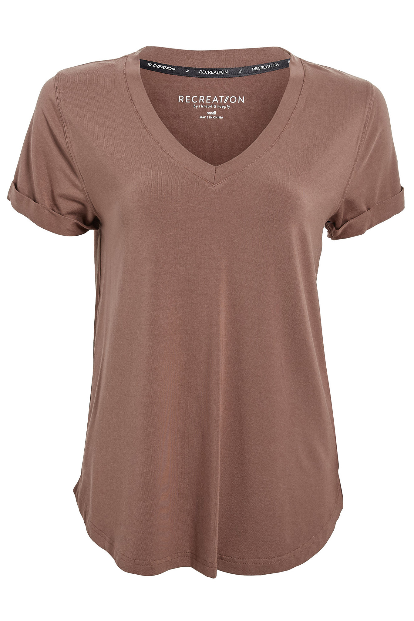 Thread & Supply V-Neck Drapey Tee