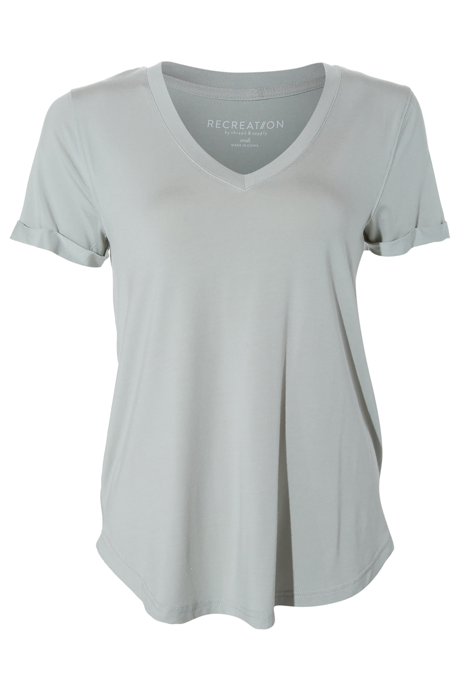 Thread & Supply V-Neck Drapey Tee