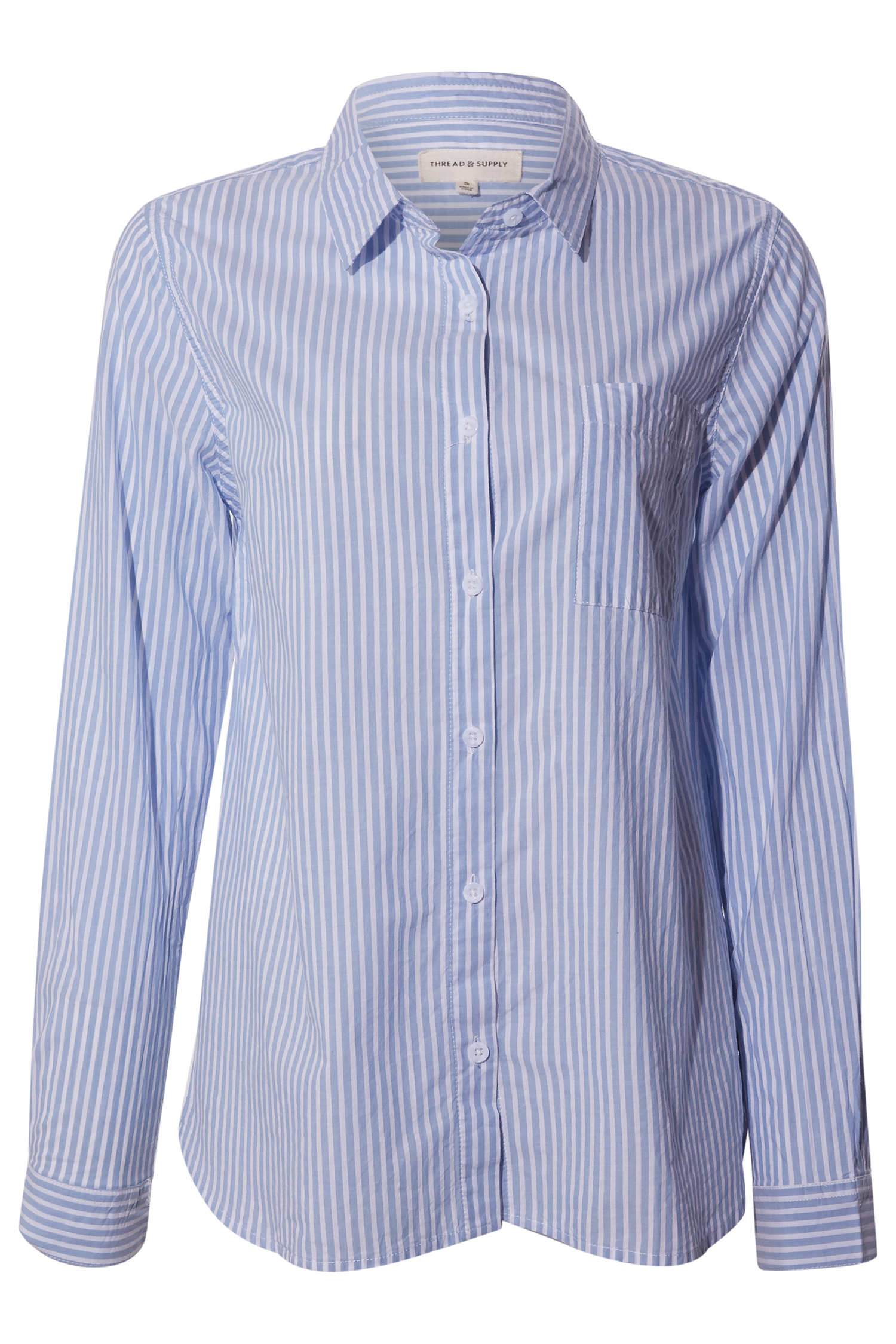 Thread & Supply Long Sleeve Button Up Top