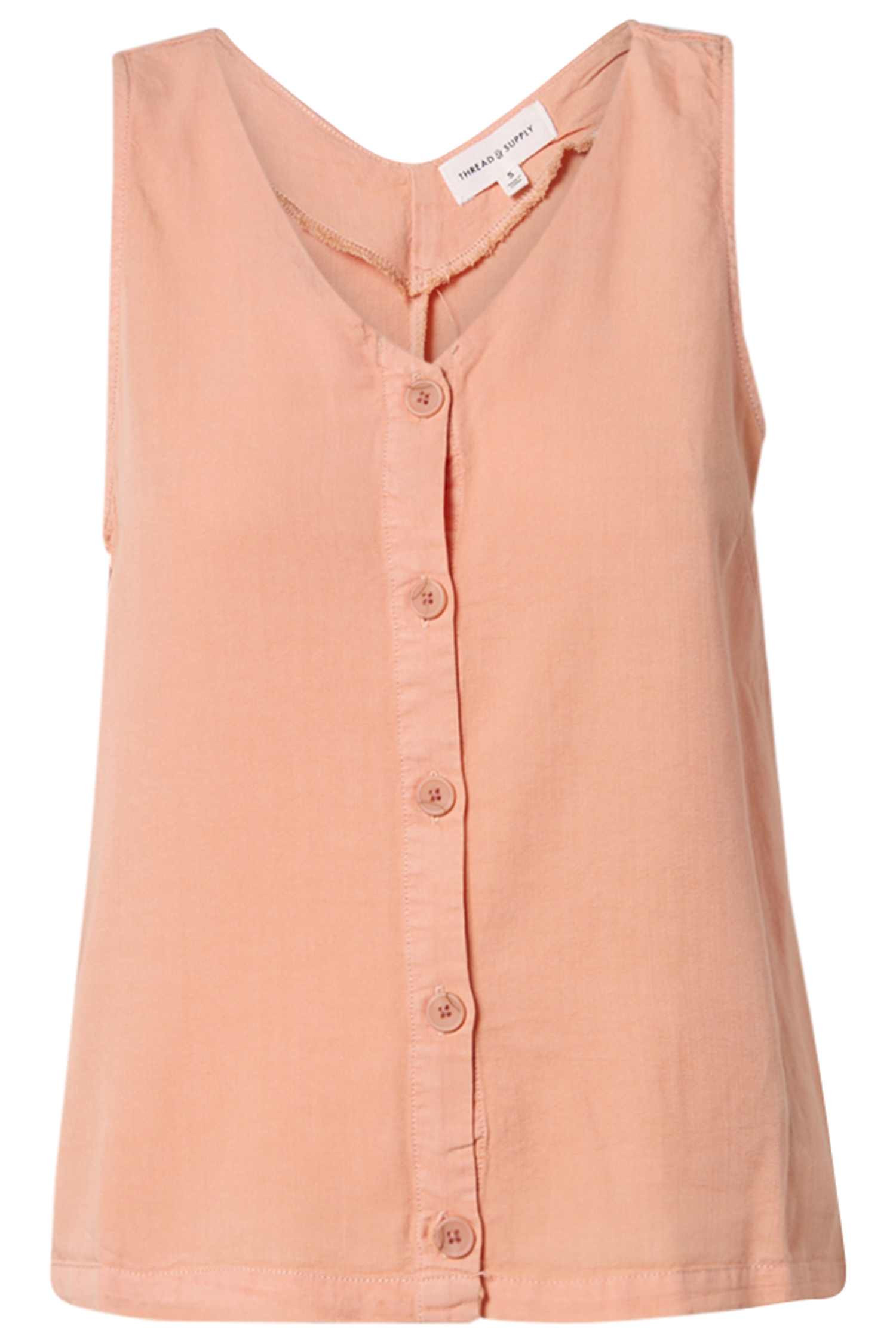 Thread & Supply Button Front Tank