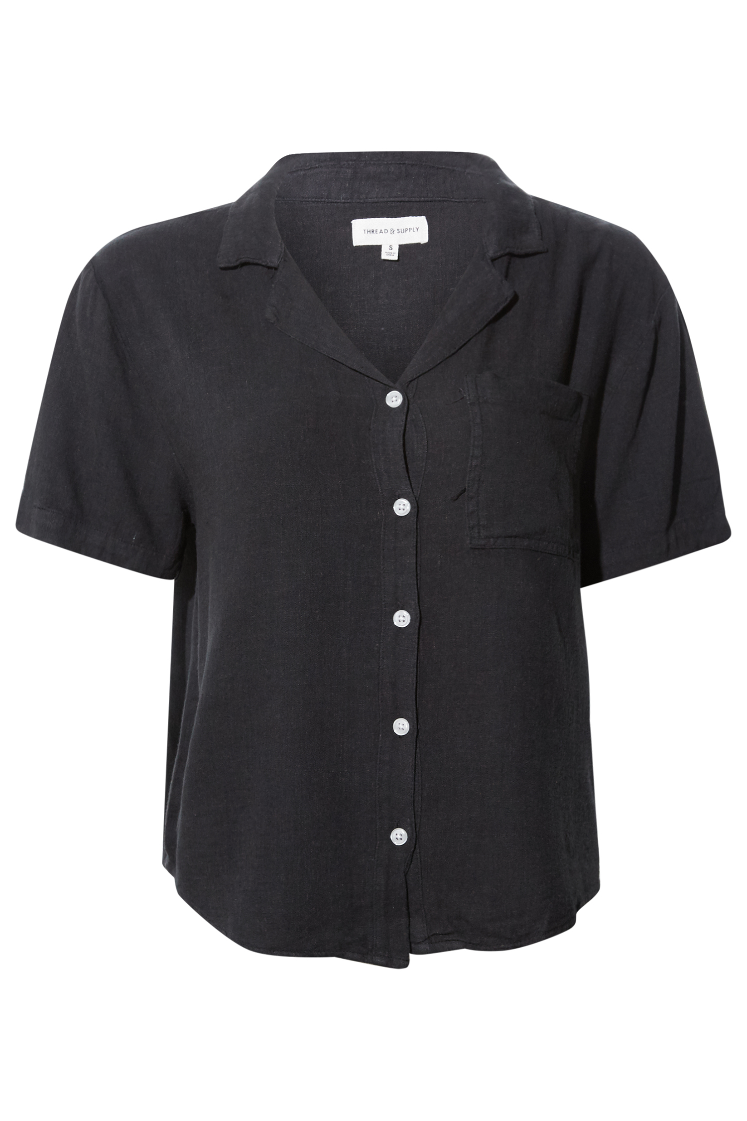 Thread & Supply Short Sleeve Buttoned Shirt