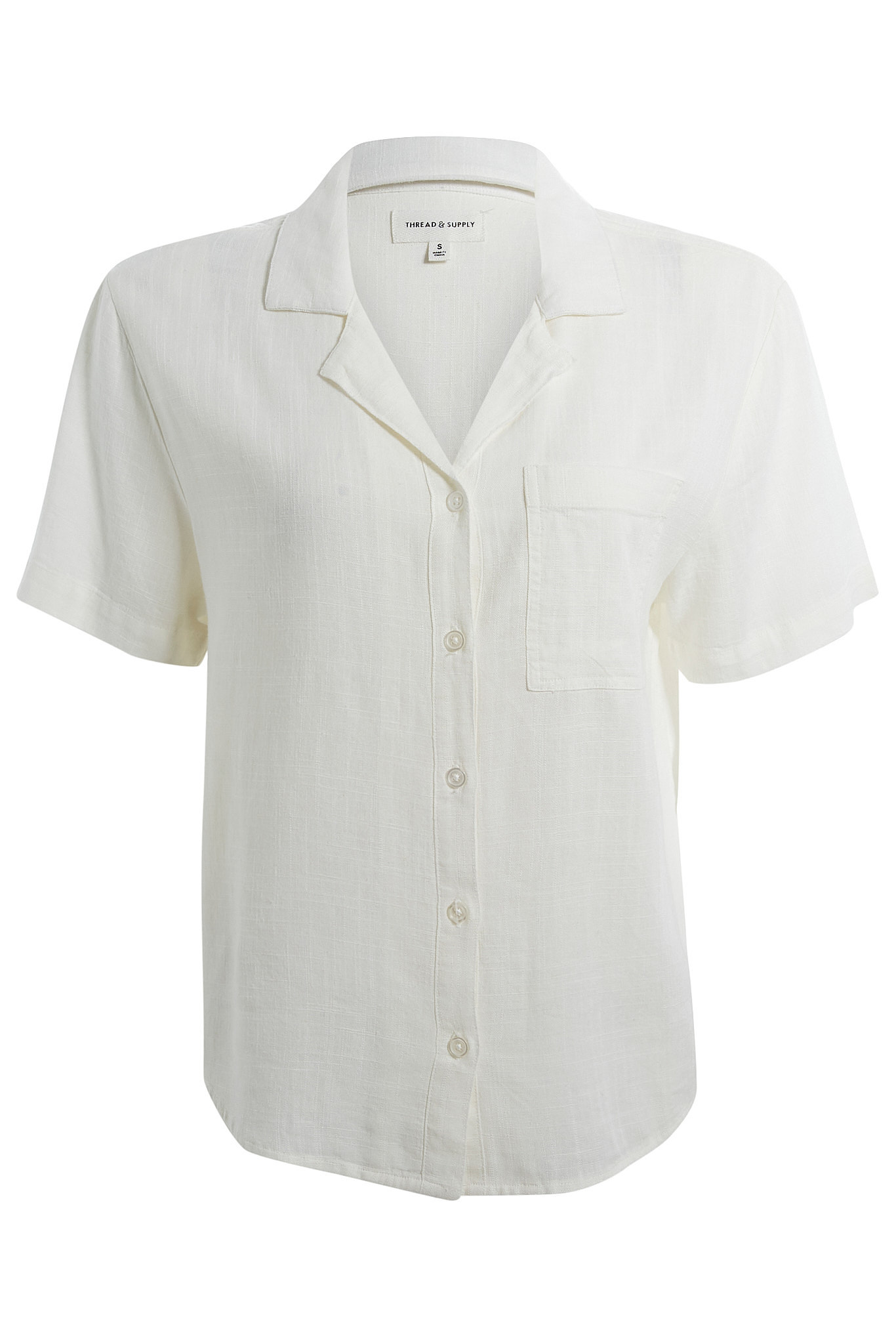 Thread & Supply Short Sleeve Buttoned Shirt