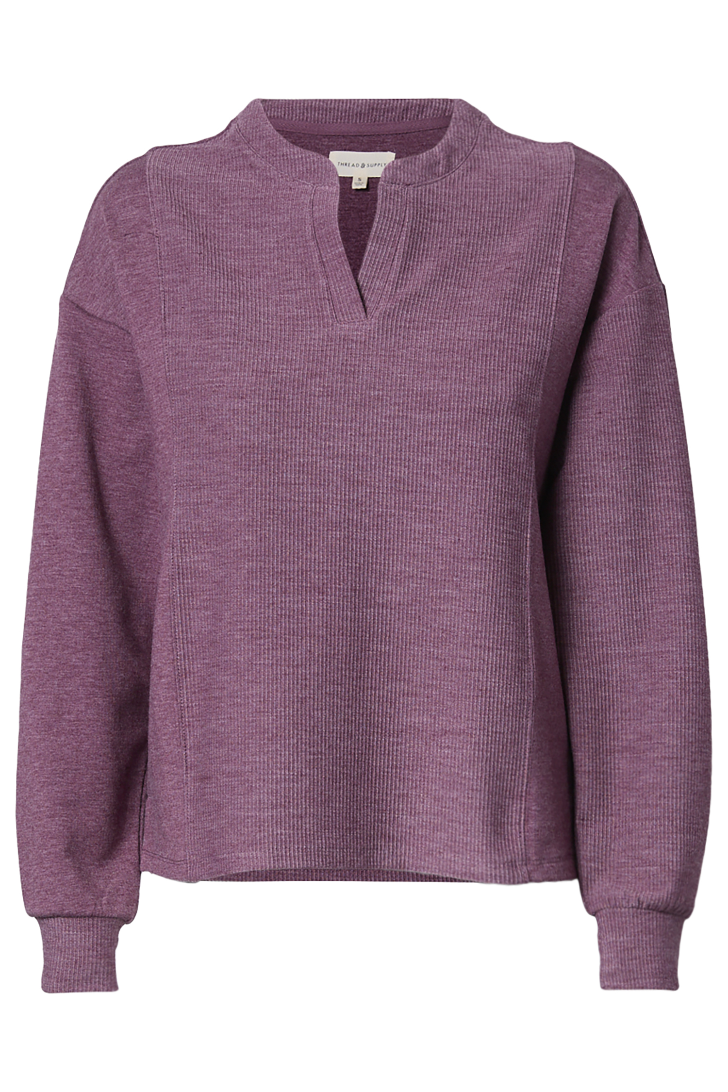 Thread & Supply Split Neck Top