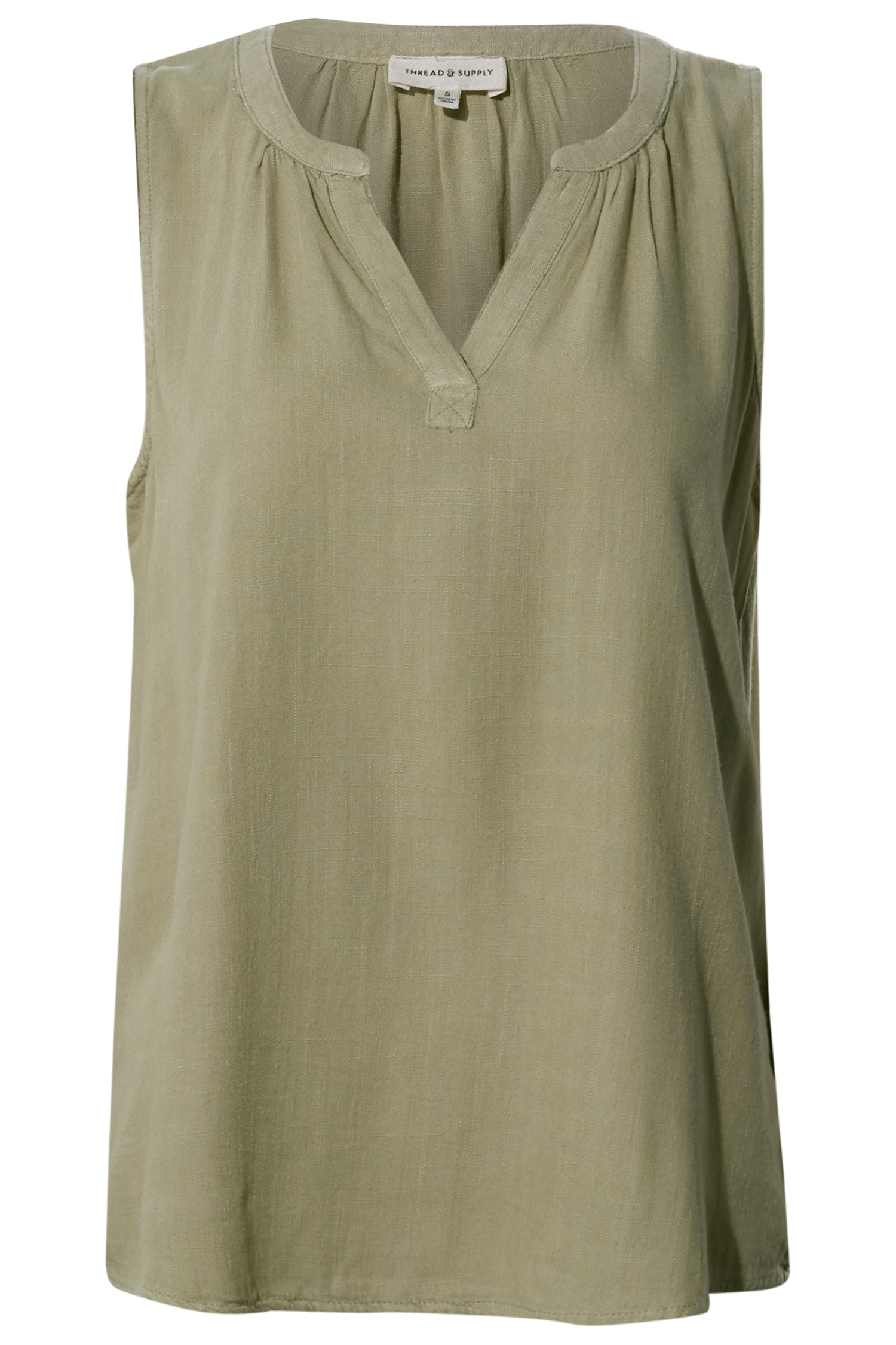 Thread & Supply Split Neck Tank
