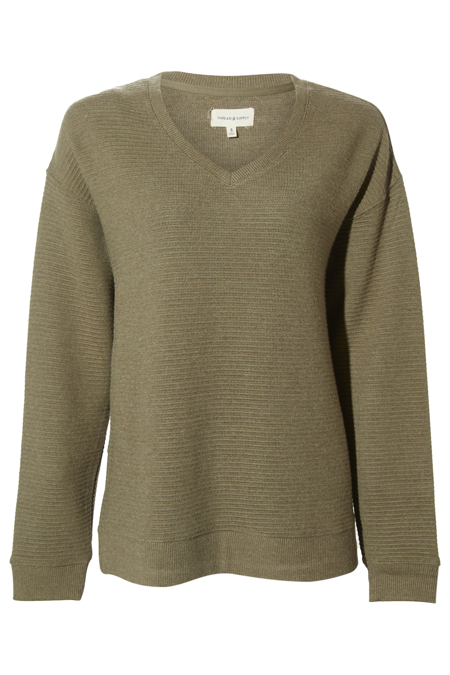 Thread & Supply Drop Shoulder Top