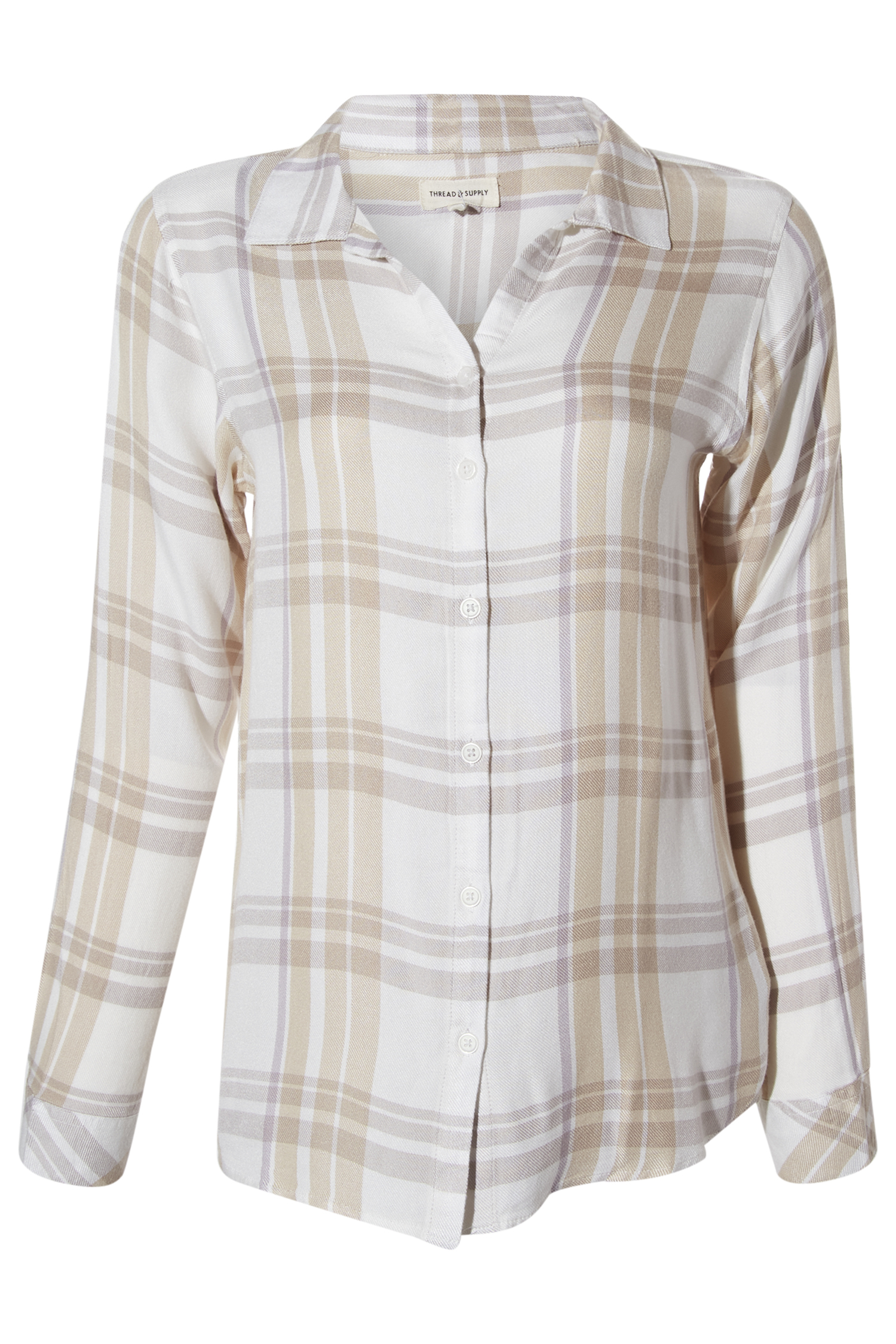 Thread & Supply Plaid Button Up