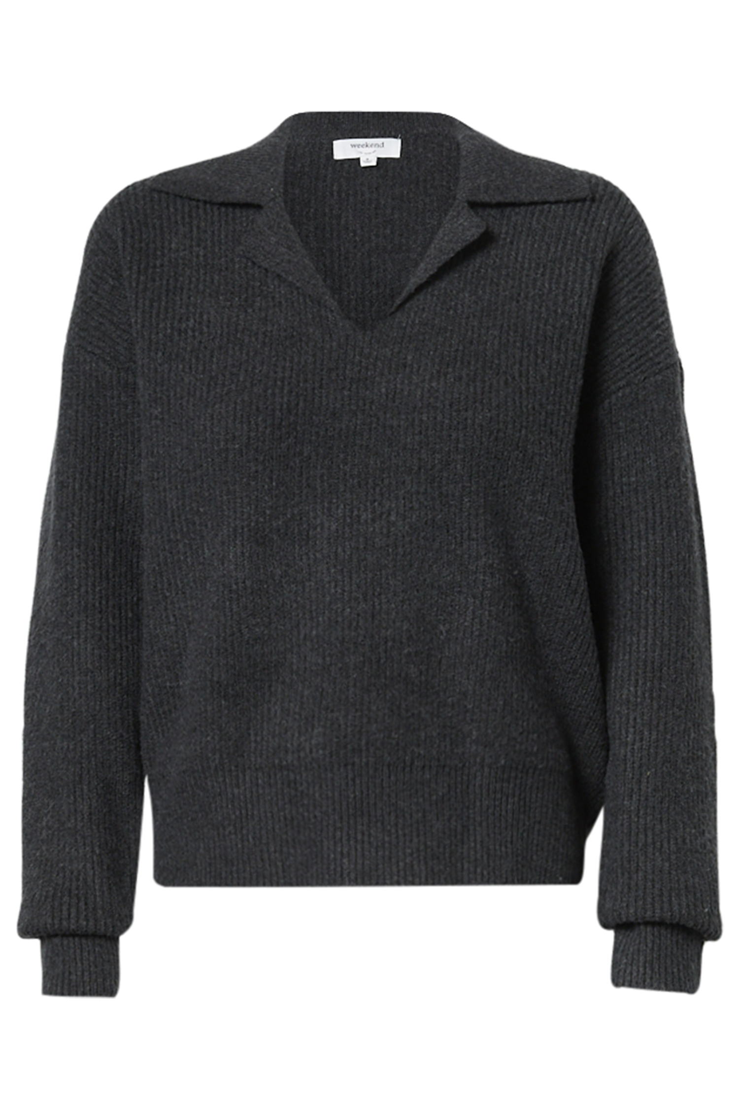 Collared V-Neck Sweater