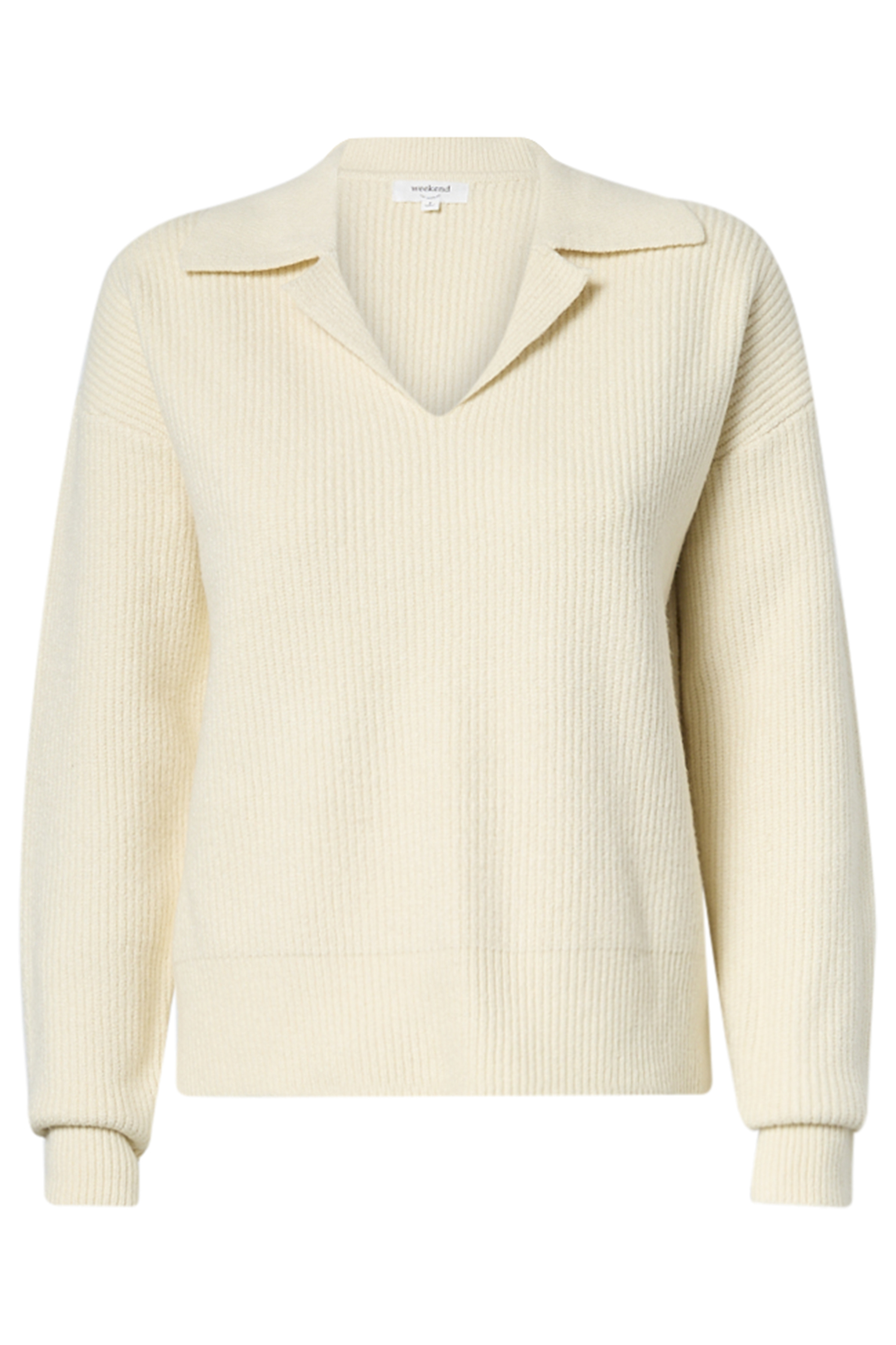 Collared V-Neck Sweater