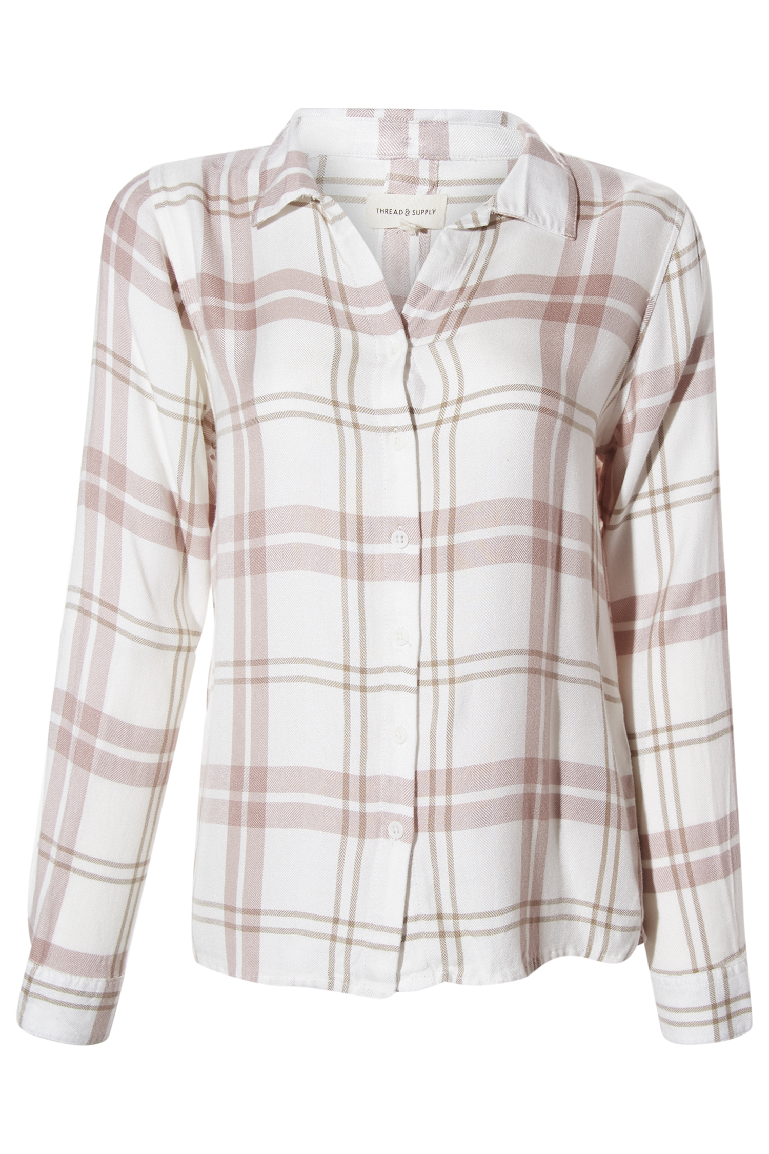 Thread & Supply Plaid Button Up