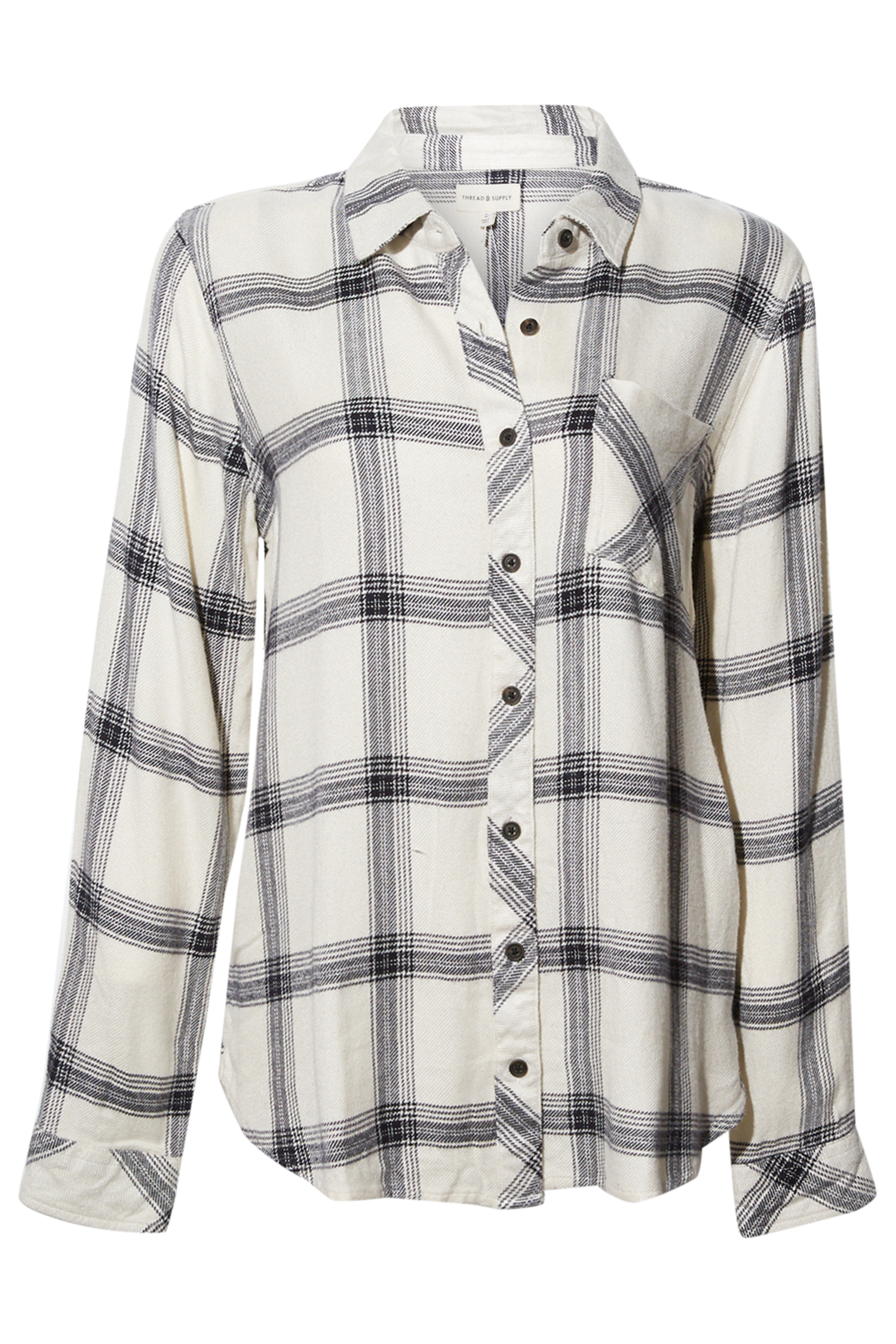 Thread & Supply Plaid Top