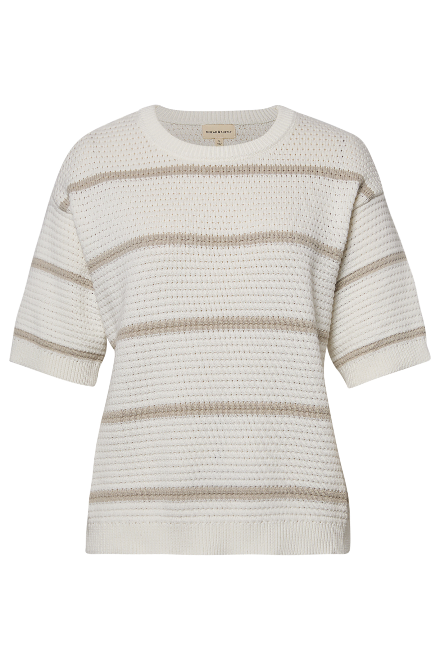 Thread & Supply Short Sleeve Sweater