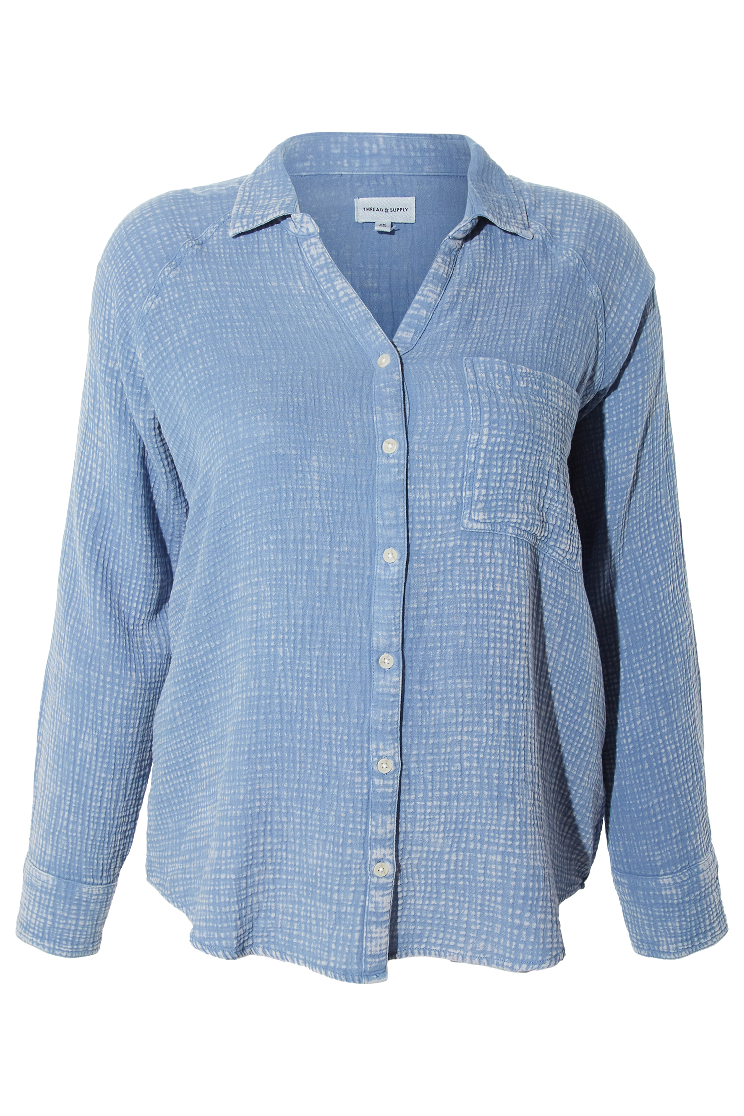Thread & Supply Textured Button Up
