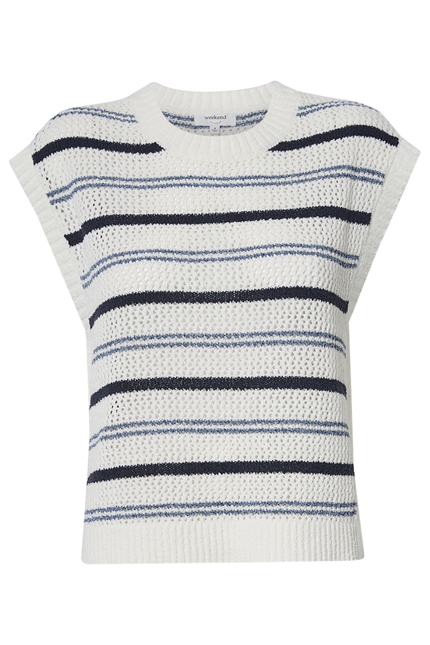 Striped Crochet Top