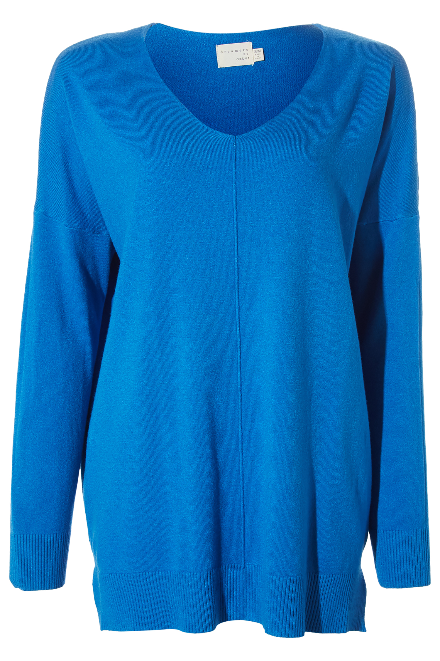 V-Neck Knit Top