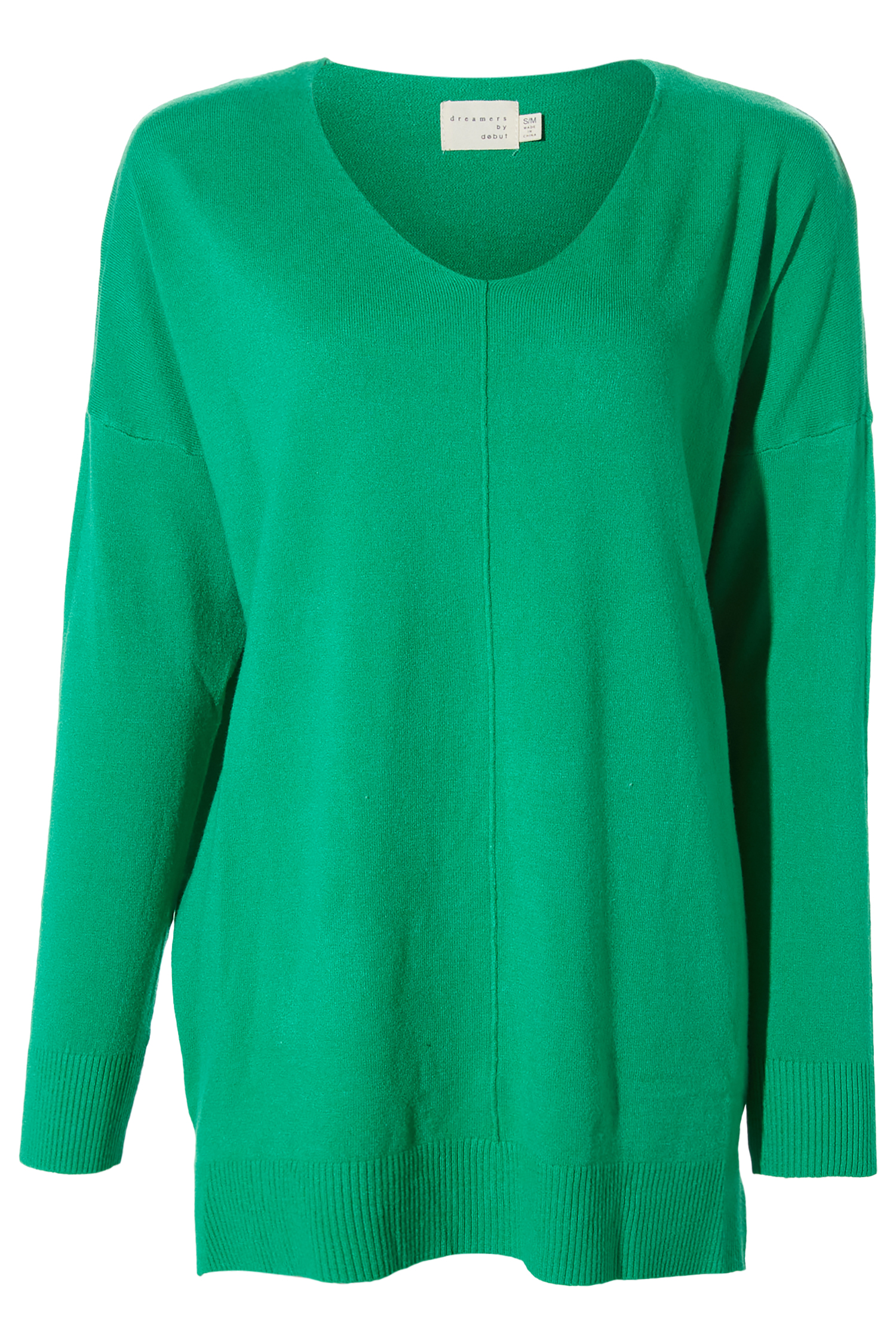 V-Neck Knit Top