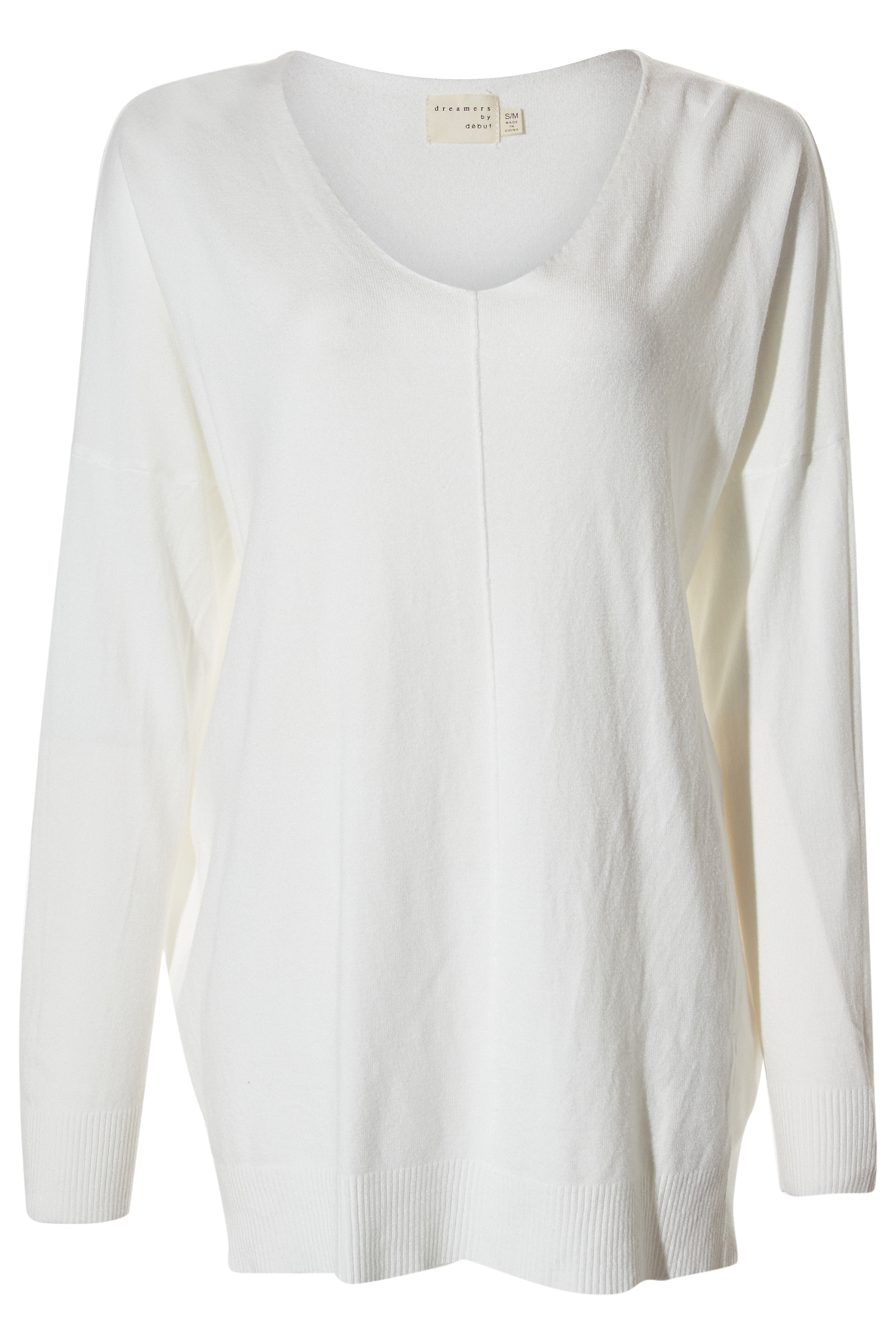 V-Neck Knit Top