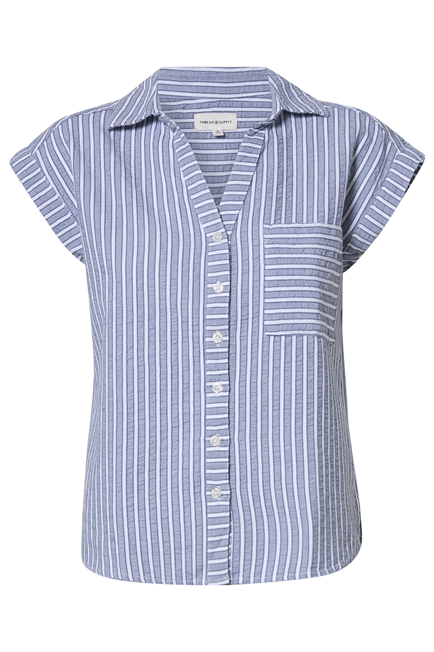 Thread & Supply Striped Short Sleeve