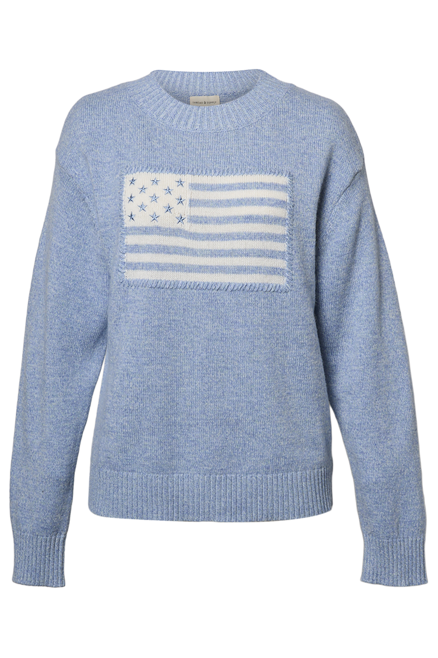 Thread & Supply American Flag Pullover