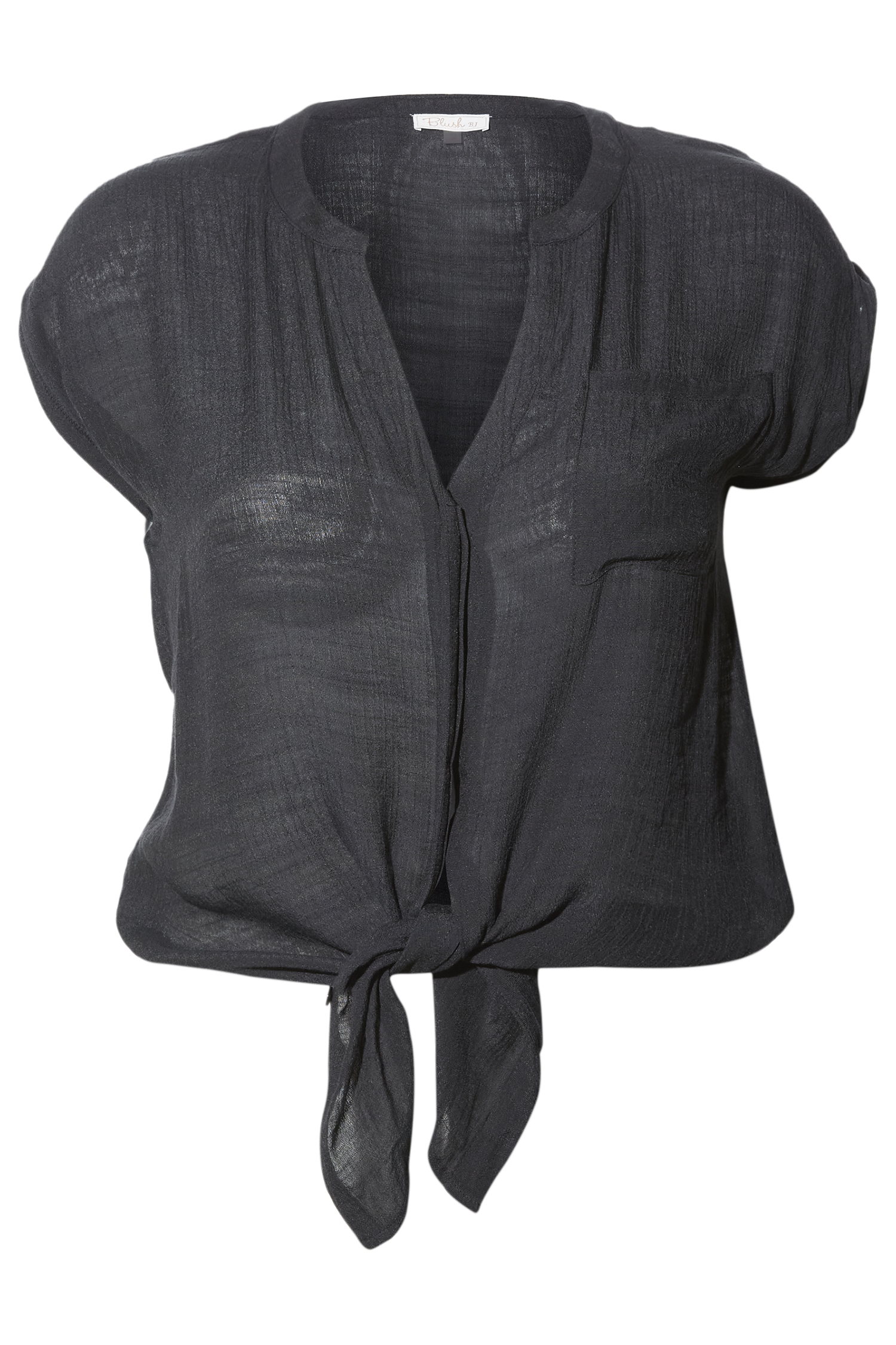 Button Front Blouse