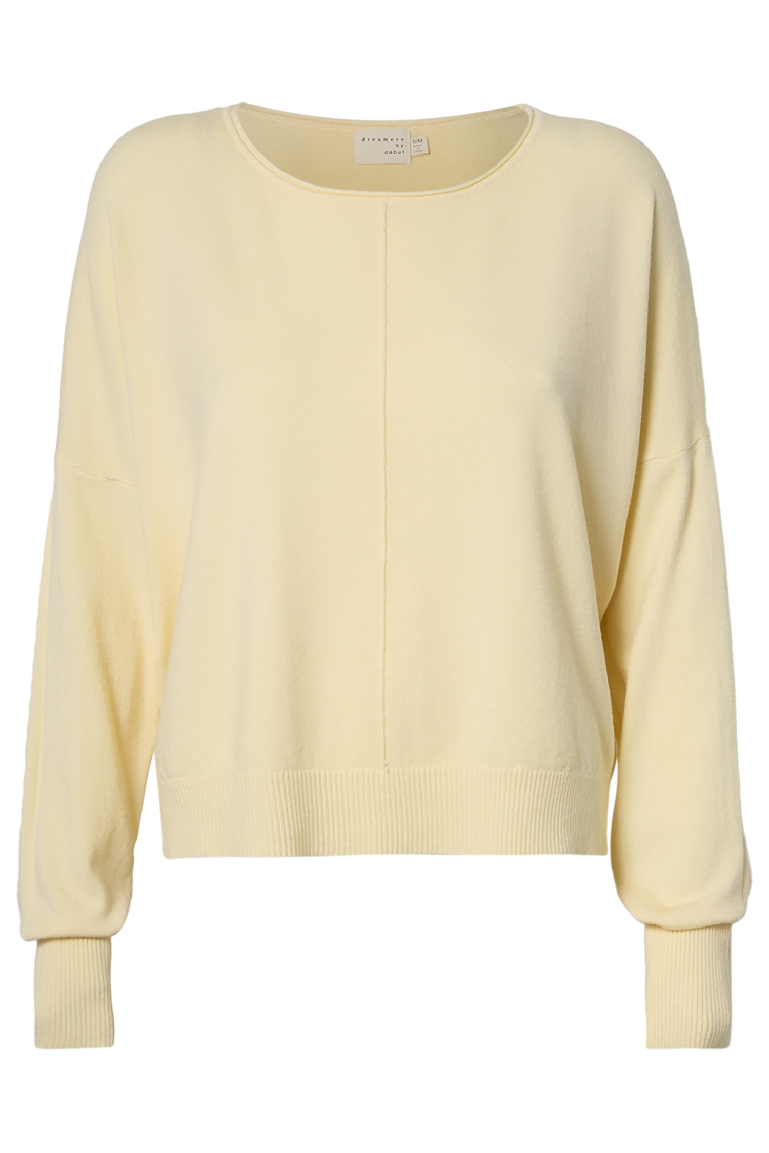 Long Sleeve Rolled Neckline Top