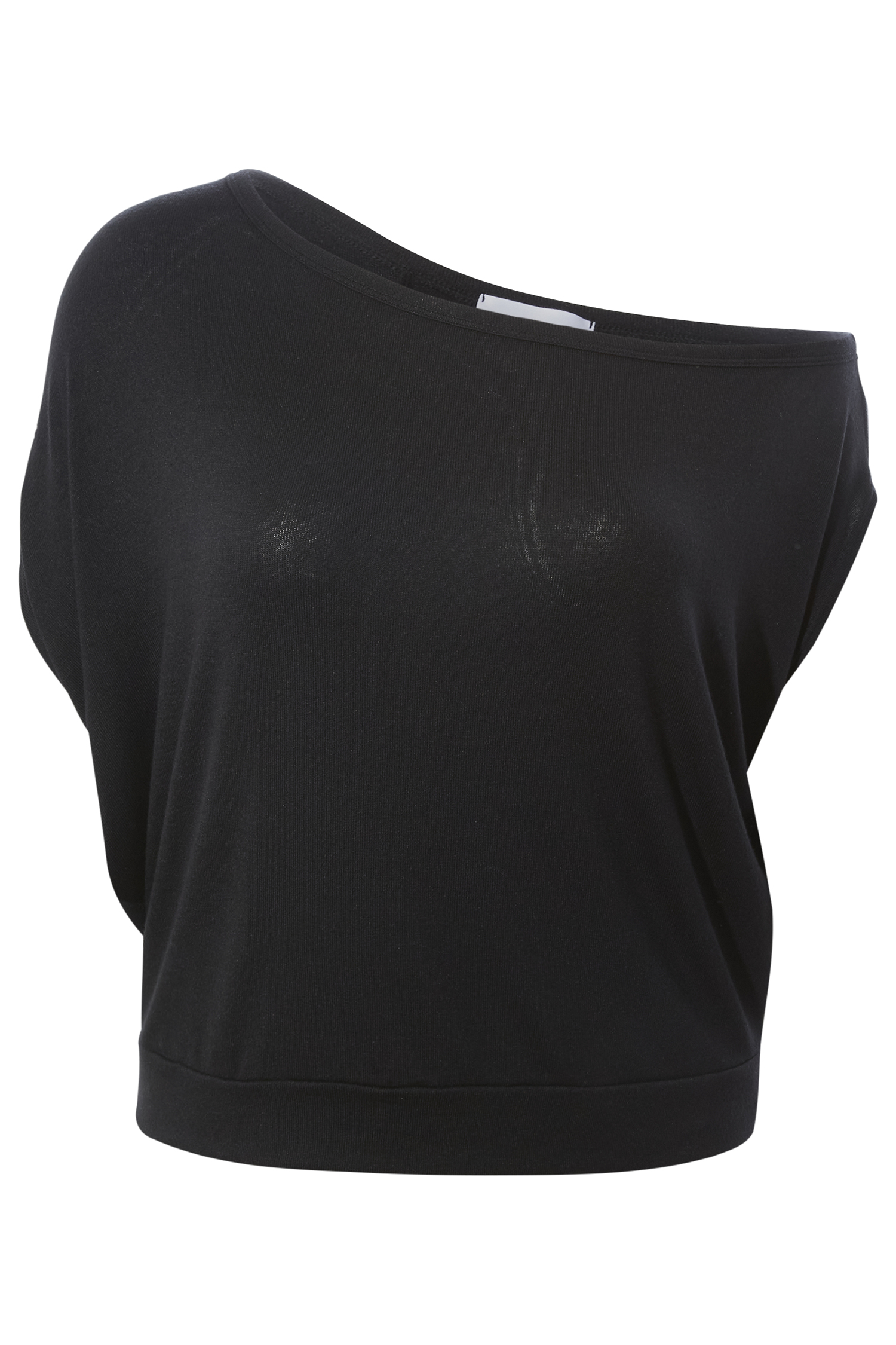 One-shoulder Short Sleeve Top