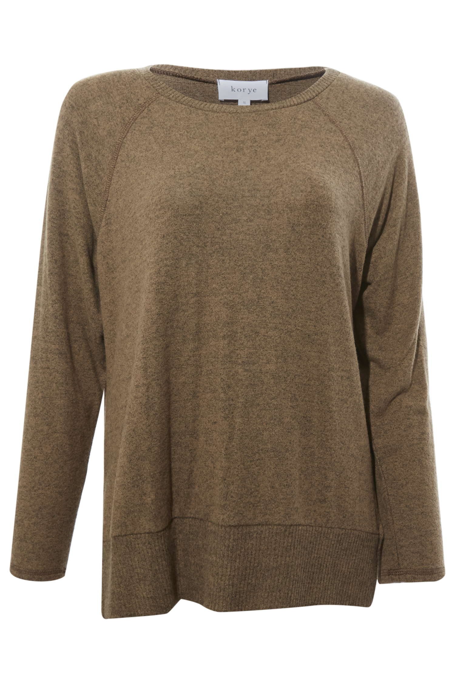 Round Neck Raglan Top