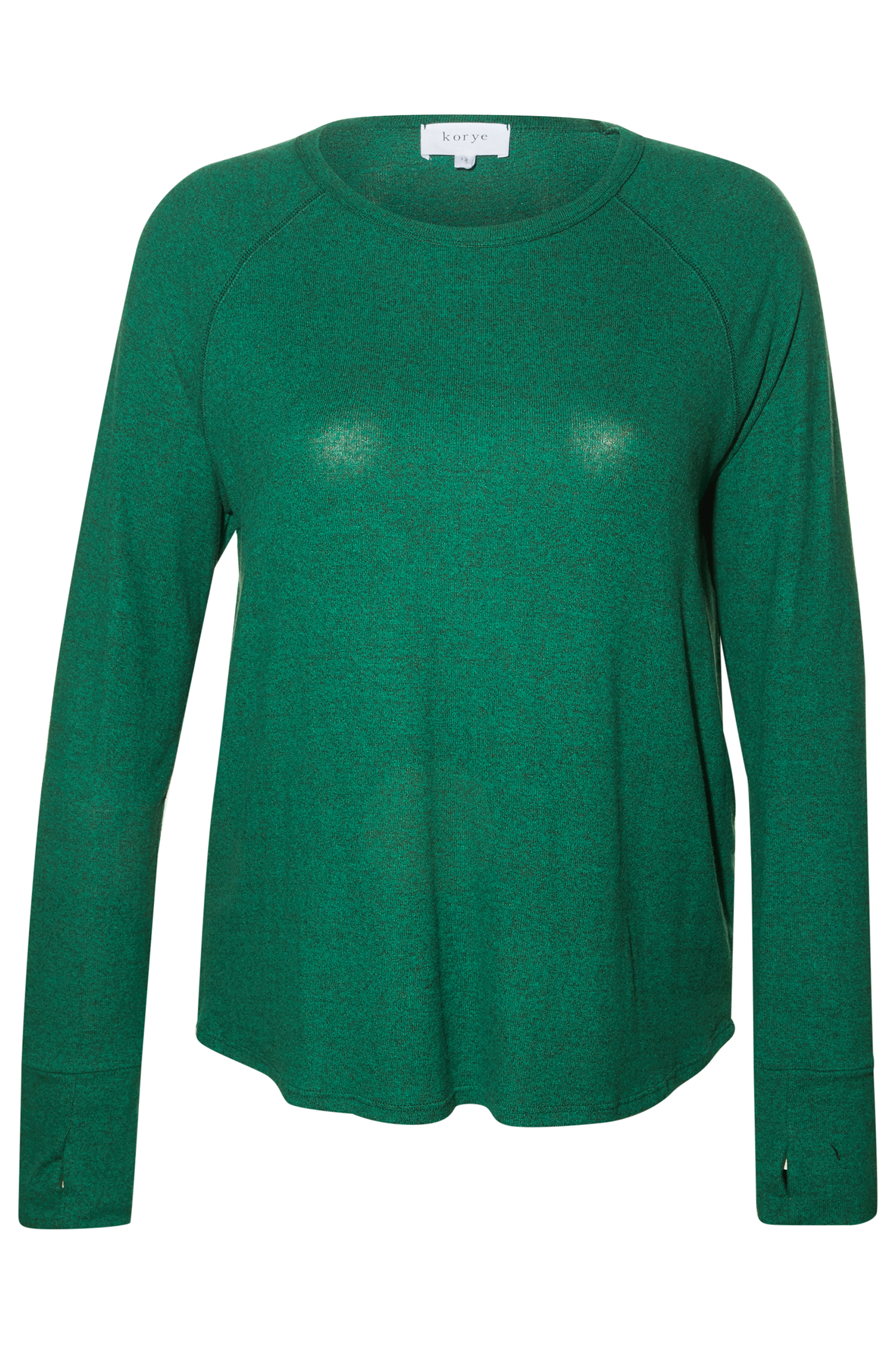 Long Sleeve Brushed Knit Top