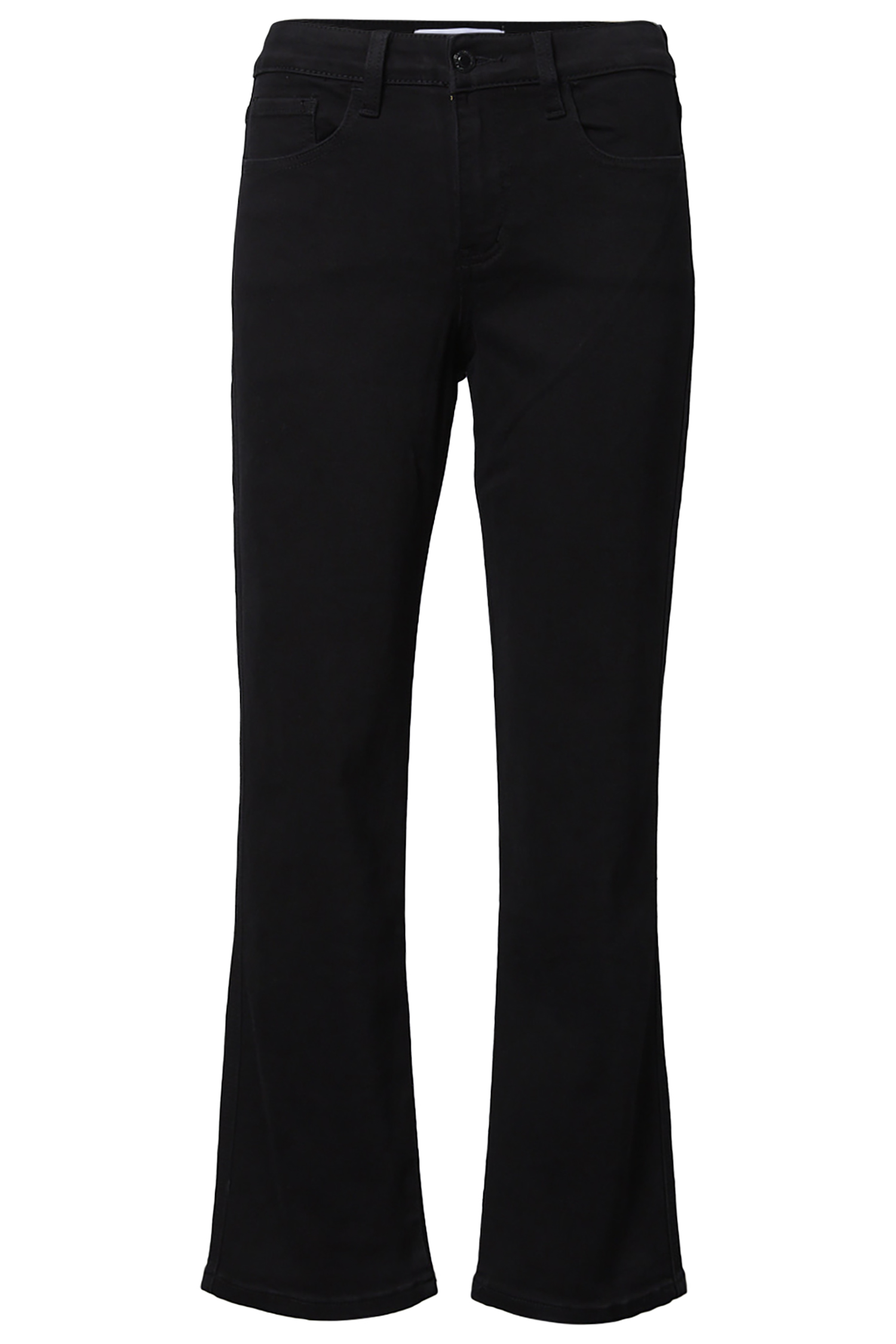 High Rise Ankle Straight Denim