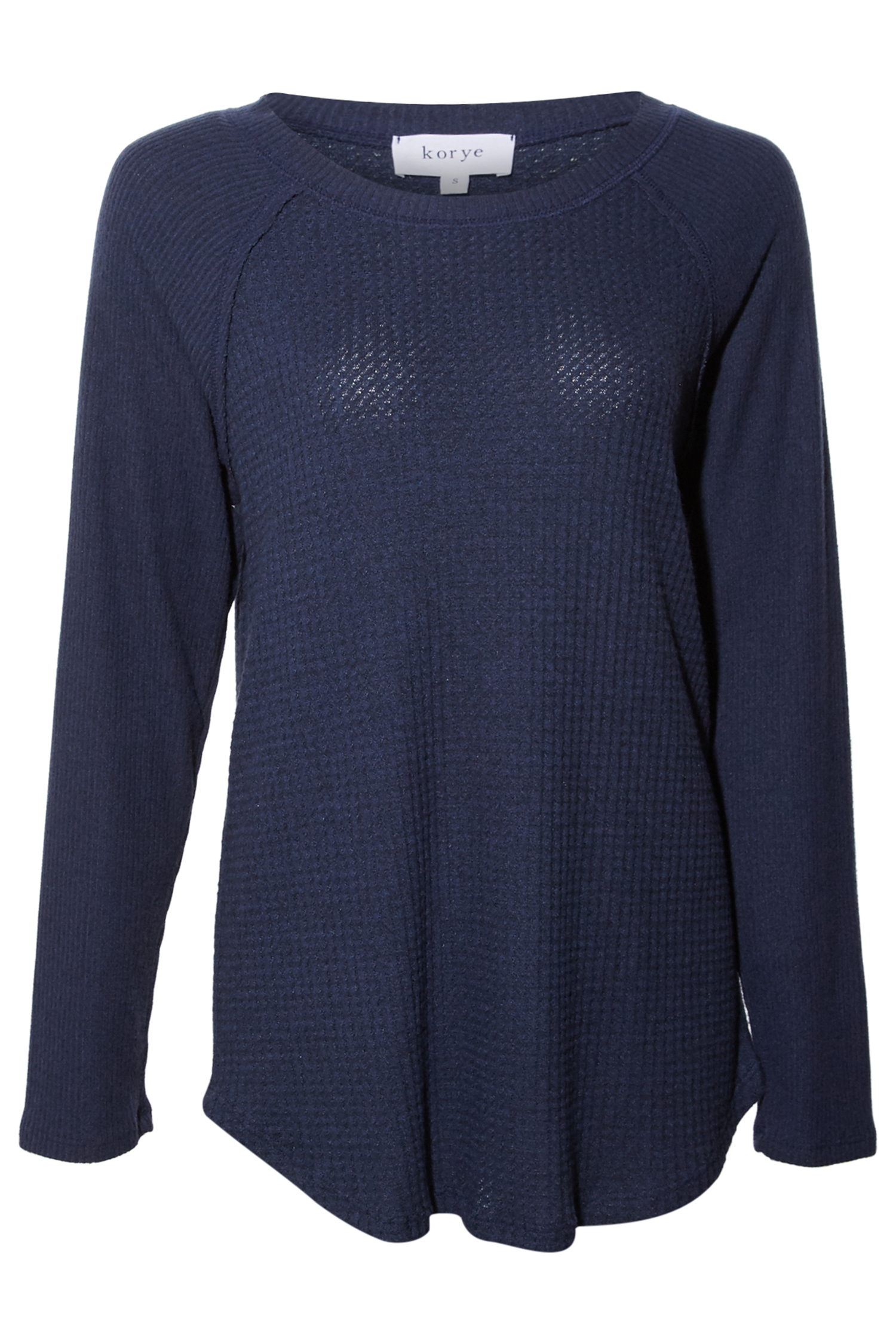 Raglan Waffle Long Sleeve