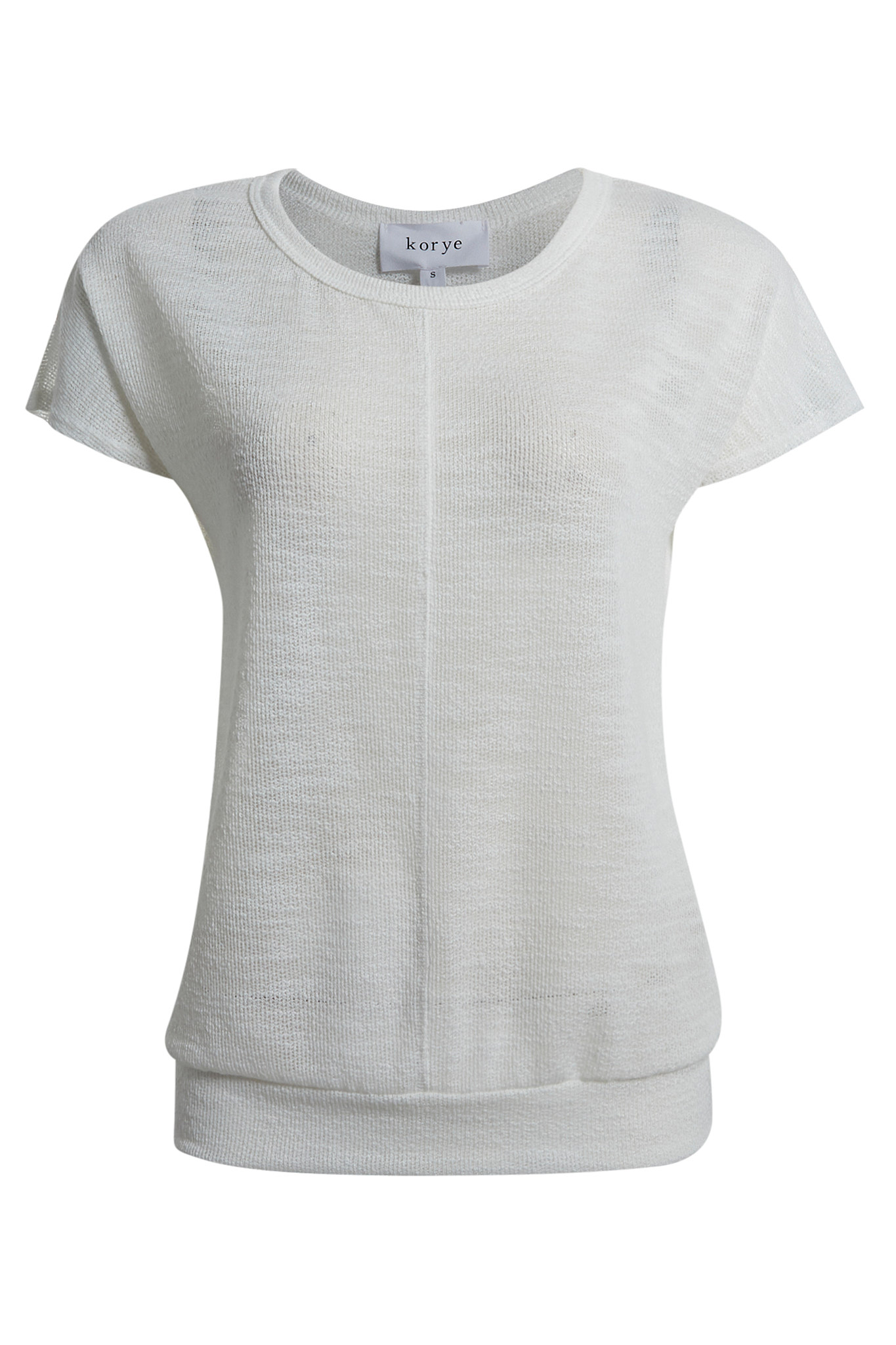 Short Sleeve Knit Top