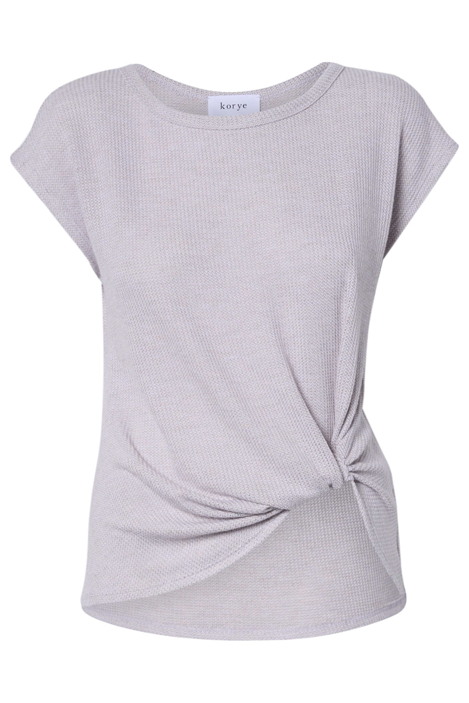 Side Knot Short Sleeve Top