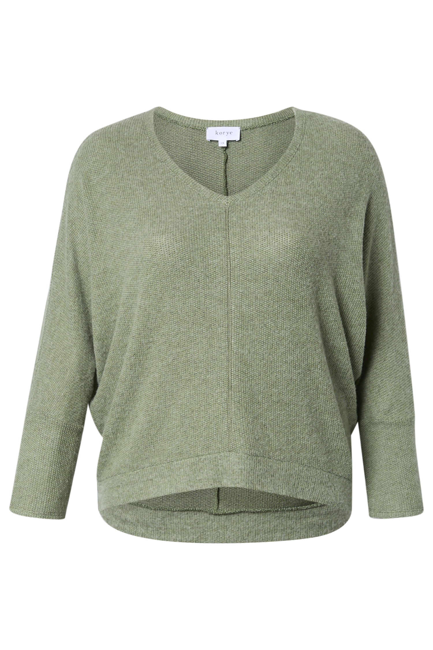 V-Neck Brush Top