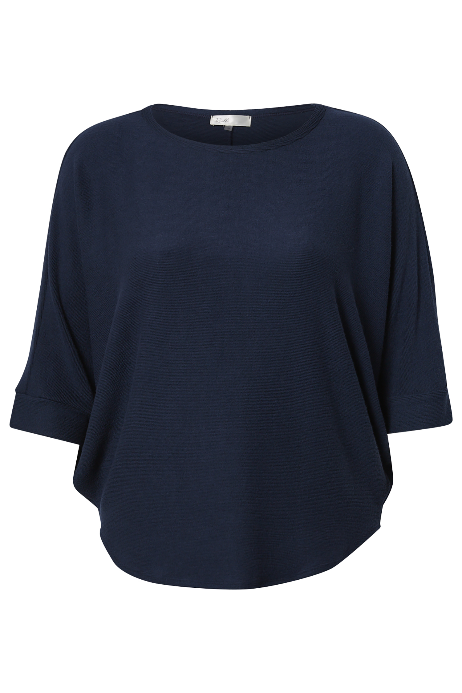 Ribbed 3/4 Knit Top