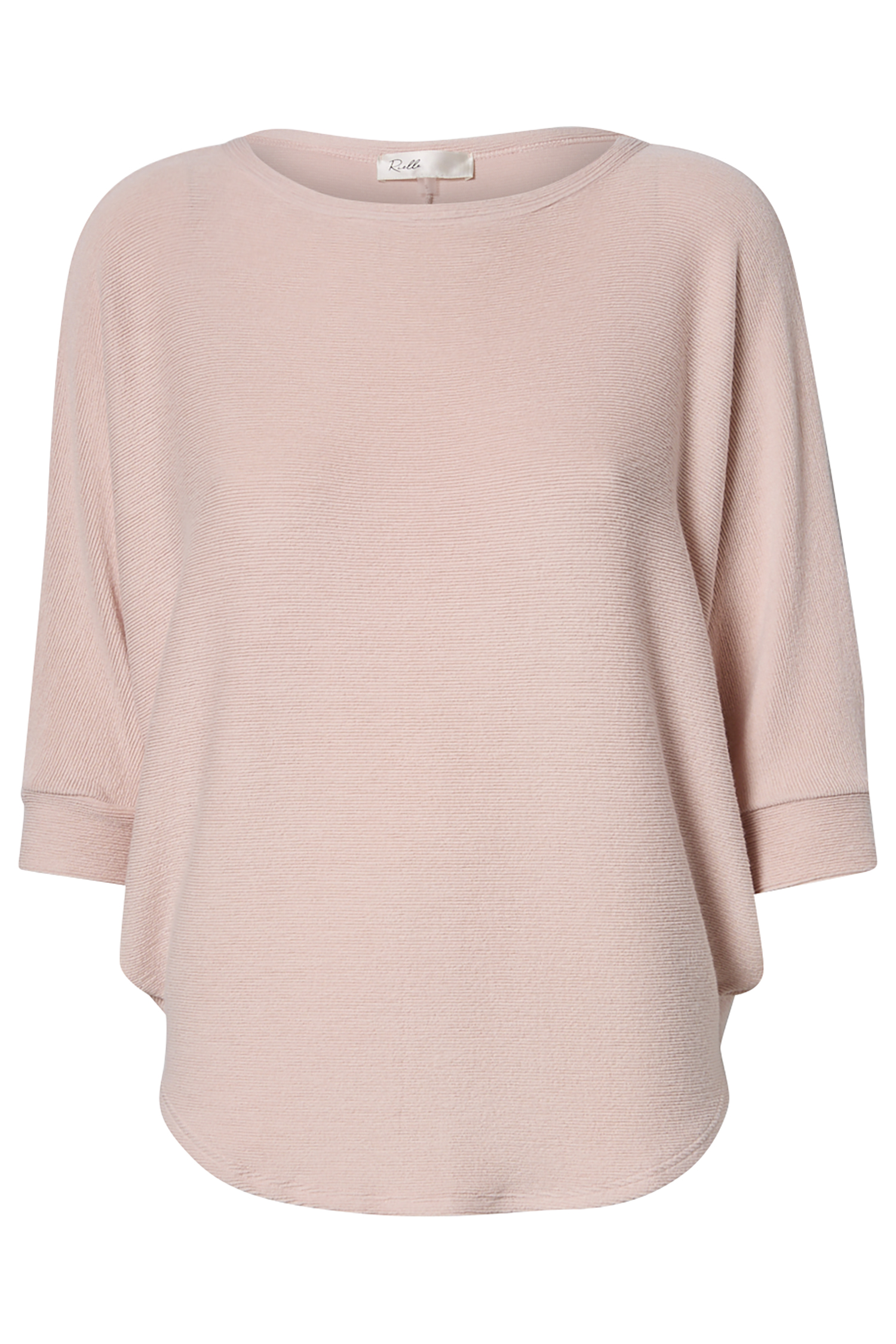 Ribbed 3/4 Knit Top